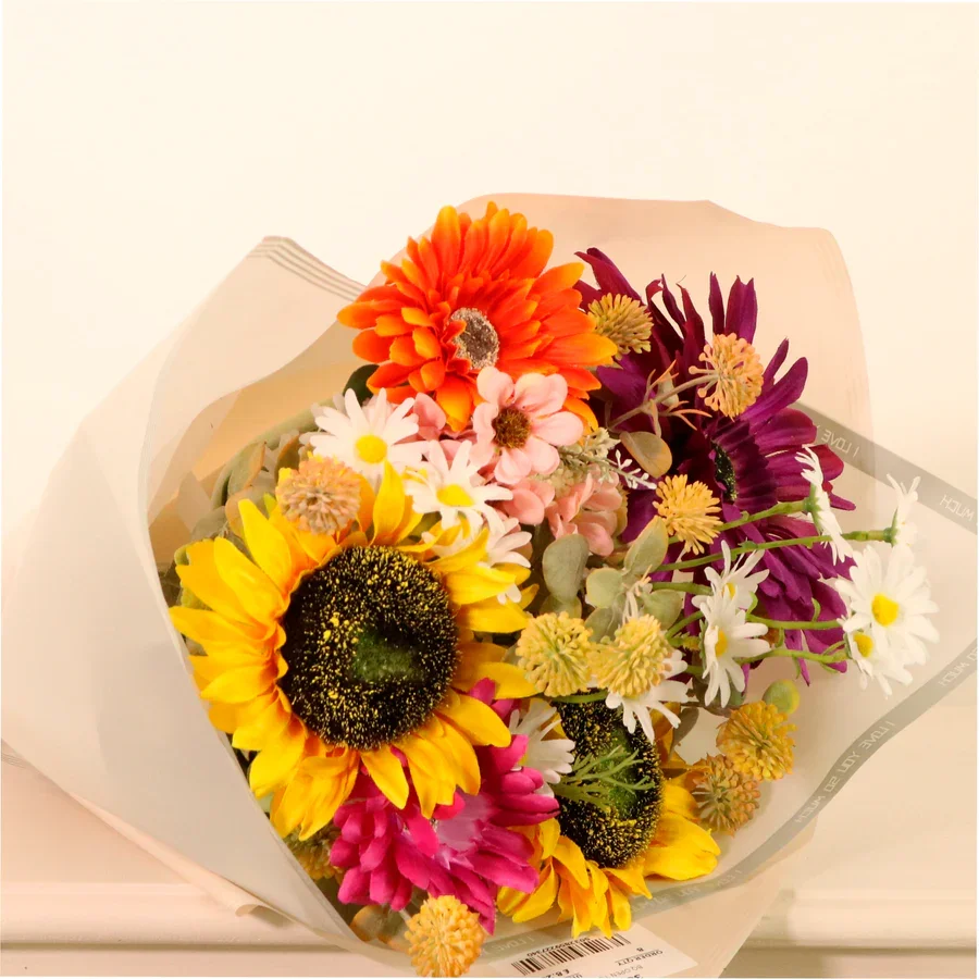 Open Top Sunflower Bouquet