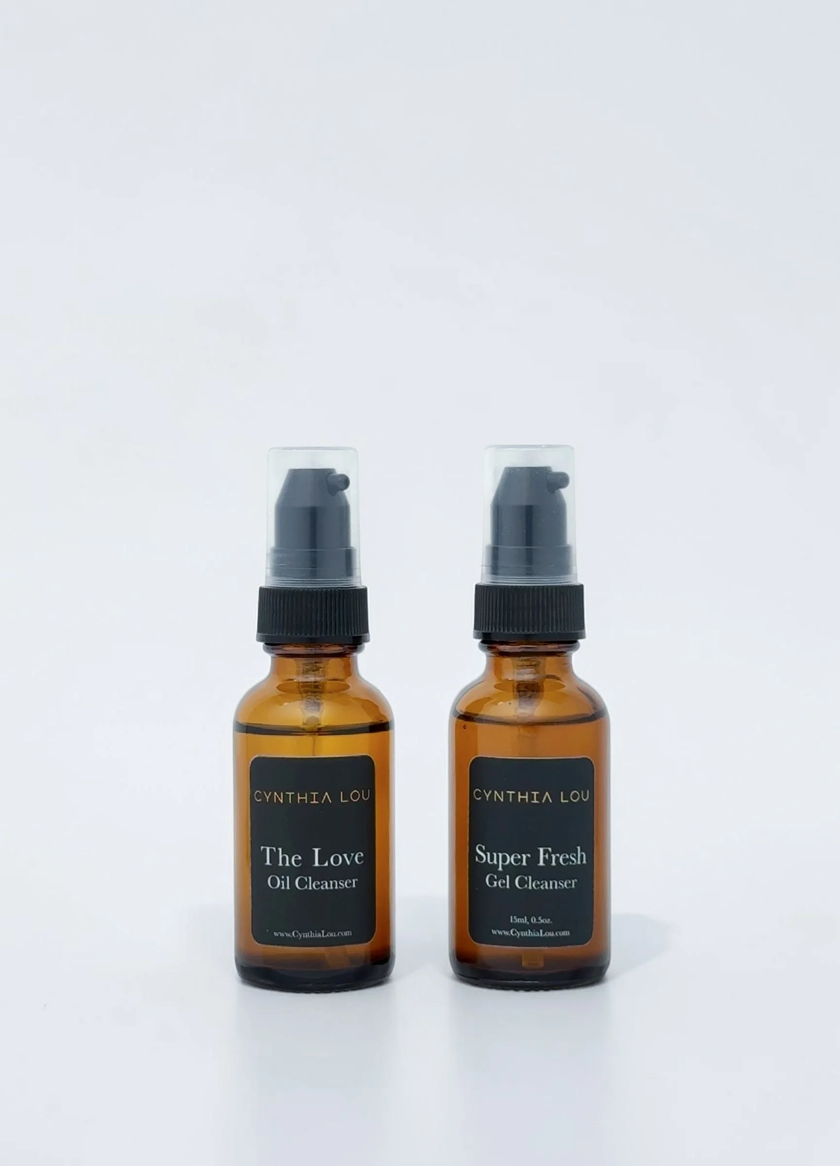 Double Cleanse Pack (Travel Size): The Love Oil Cleanser + Super Fresh Gel Cleanser