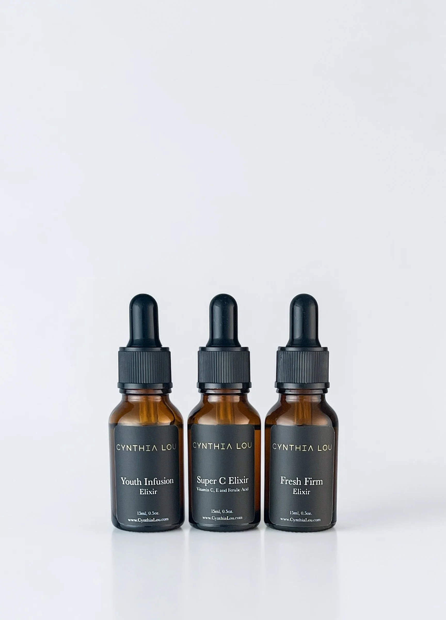 Serums Trifecta - Youth Infusion Elixir + Fresh Firm Elixir + Super C Elixir