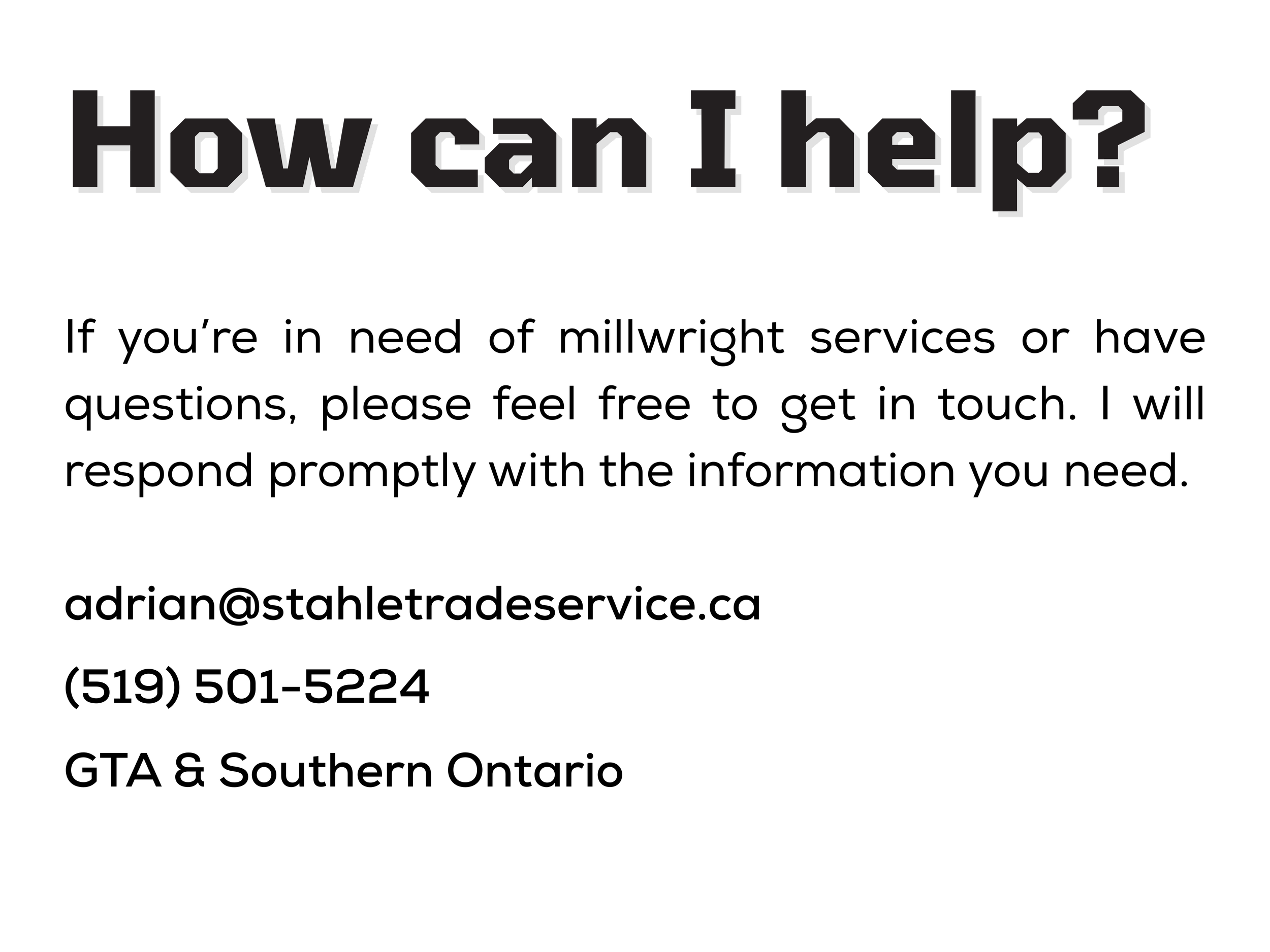 How can I help