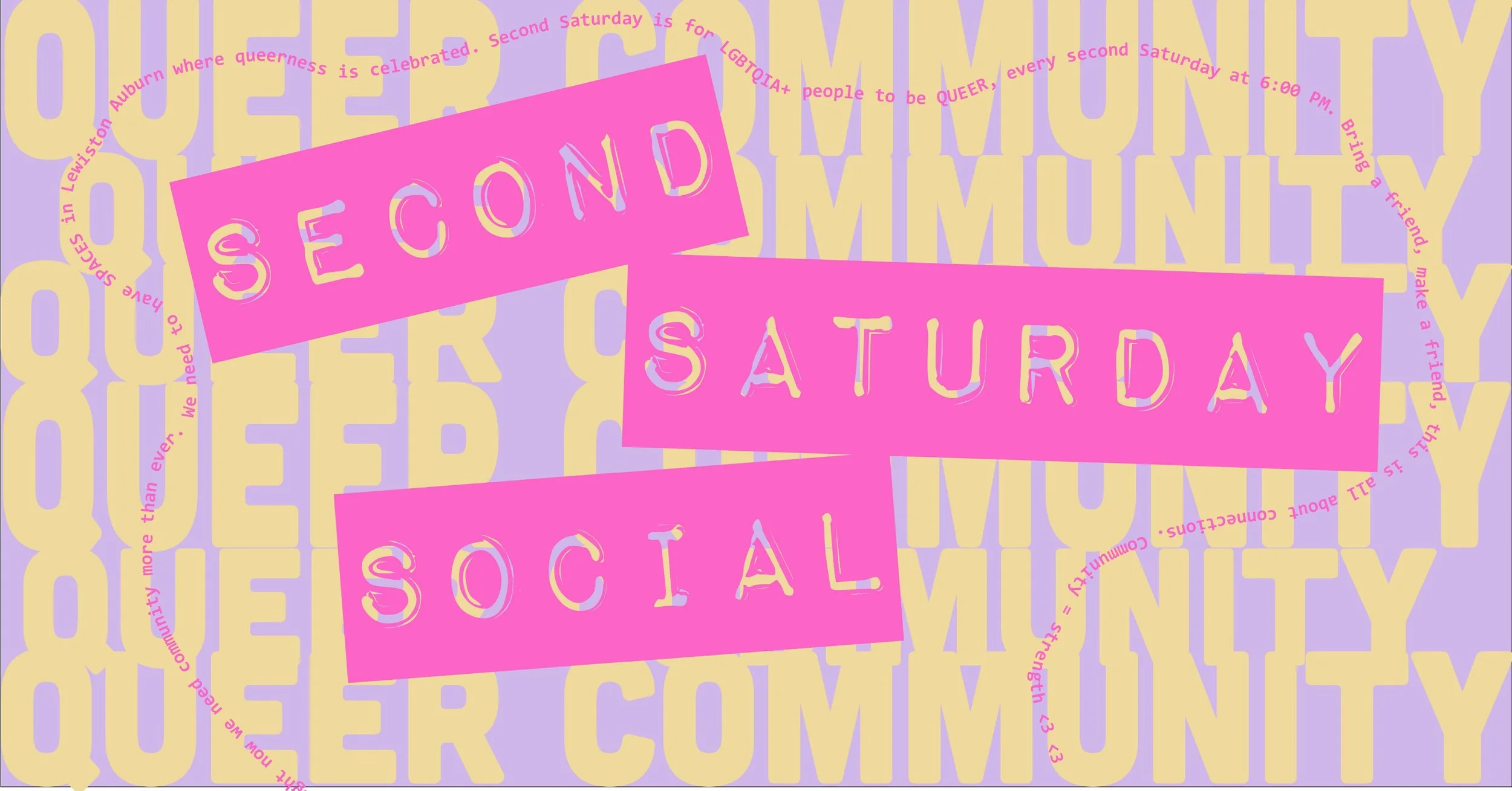 DATE CHANGE: Second Saturday Social