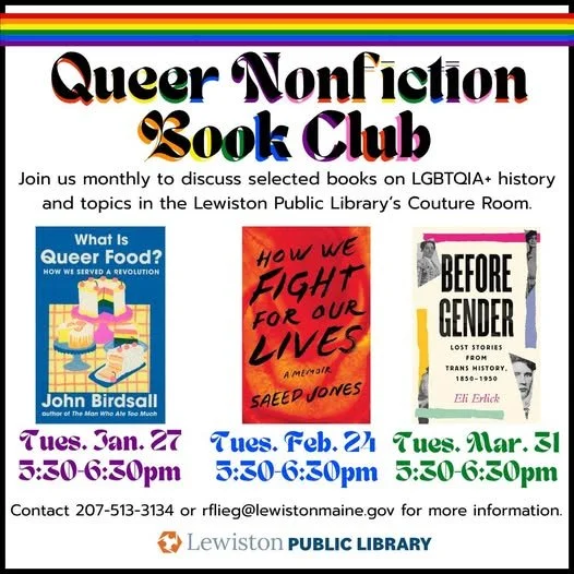 Queer Nonfiction Book Club (Feb)