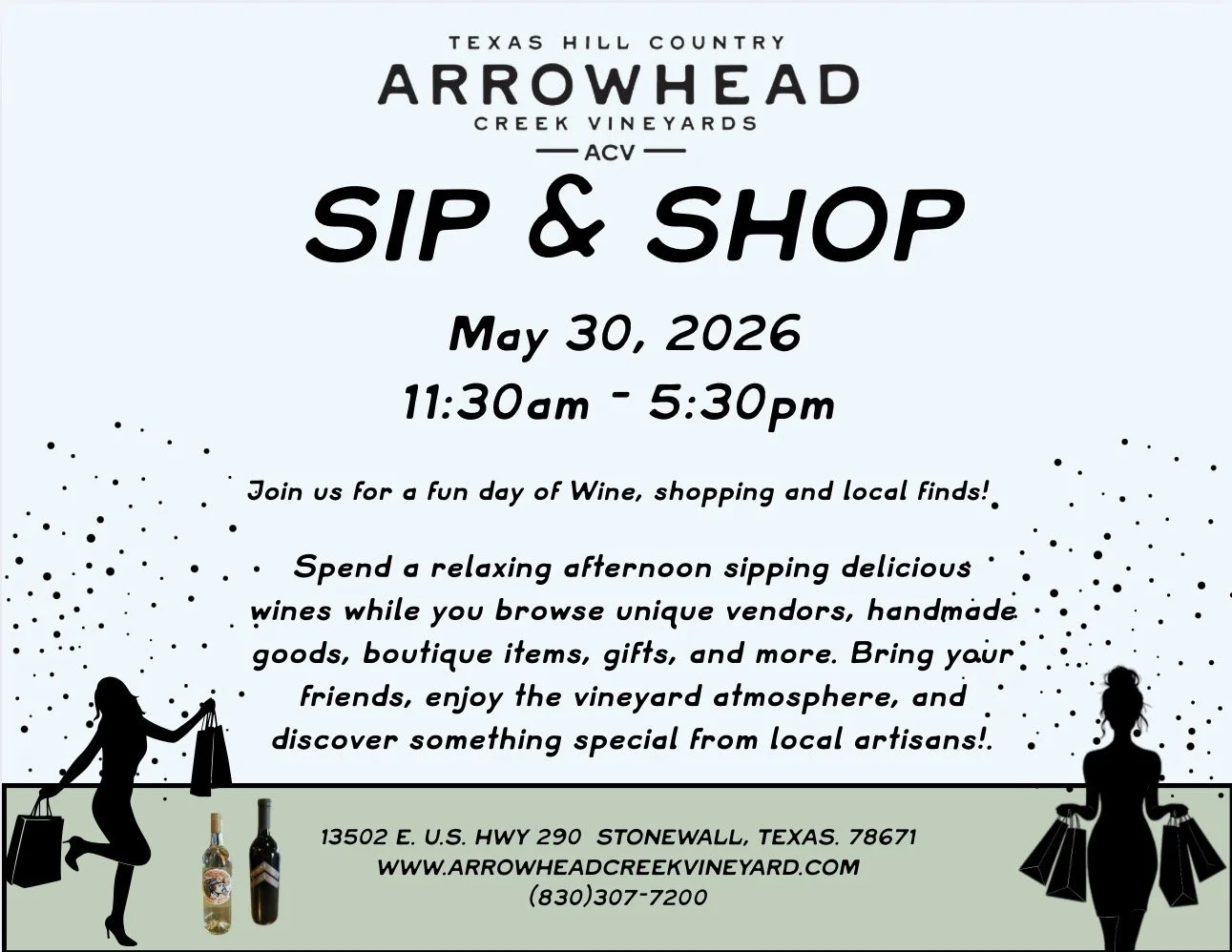 Sip &amp; Shop 