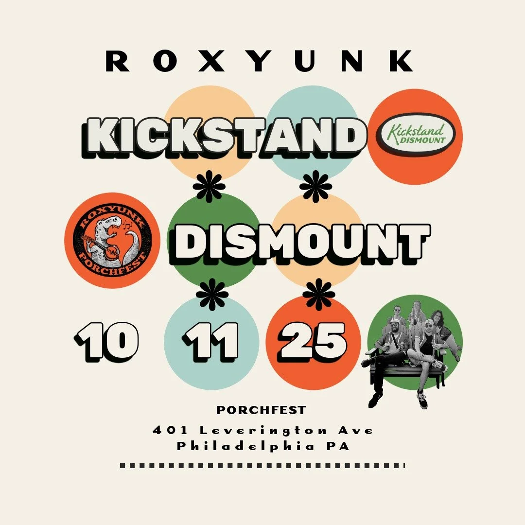 Upcoming shows in October!
RoxYunk Porchfest - Oct 11 @ 6pm
Dr Brewlittle's Halloween - Oct 31 @ 6pm