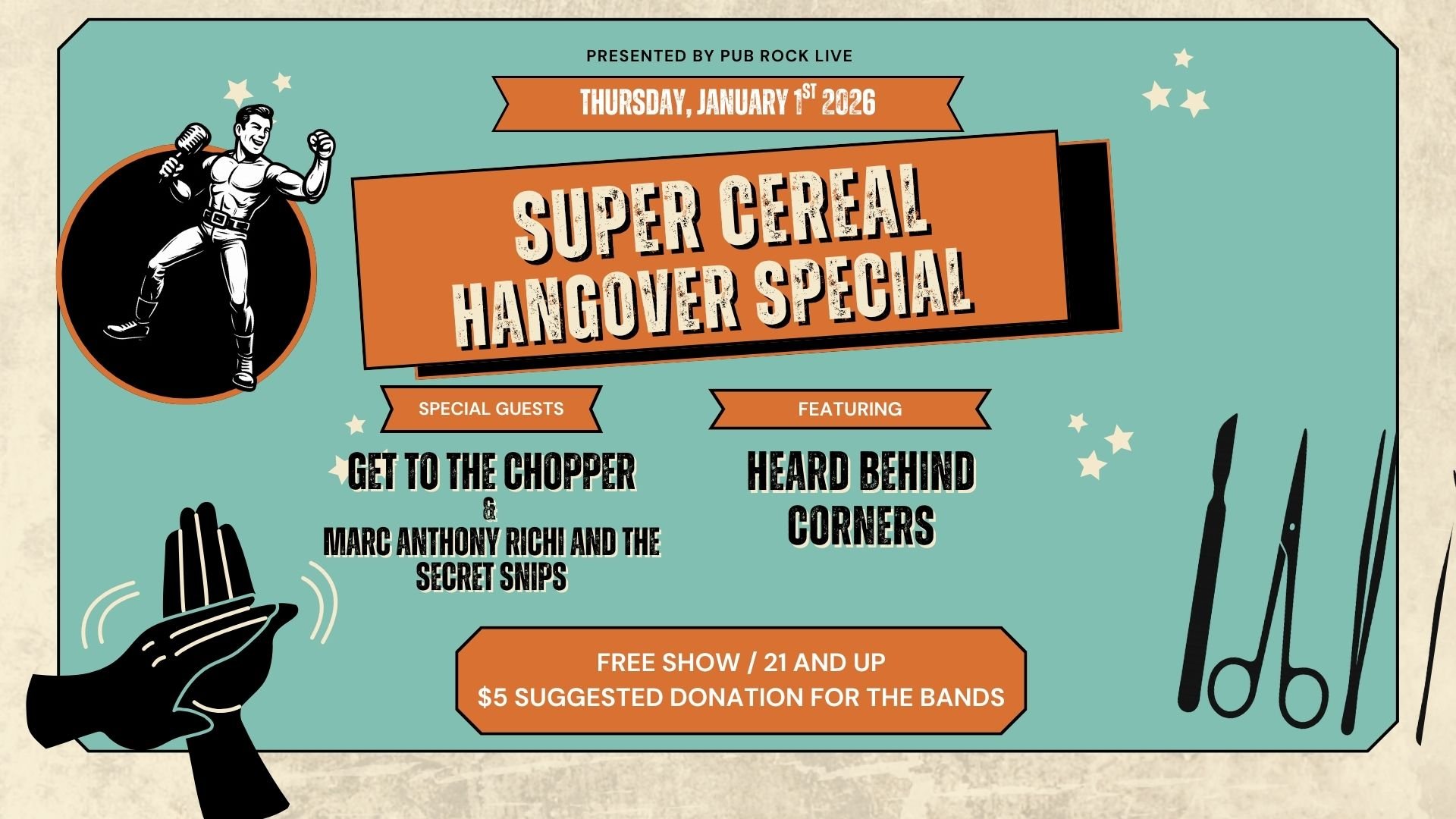 Super Cereal Hangover Special: a Side Stage Musical Comedy Event