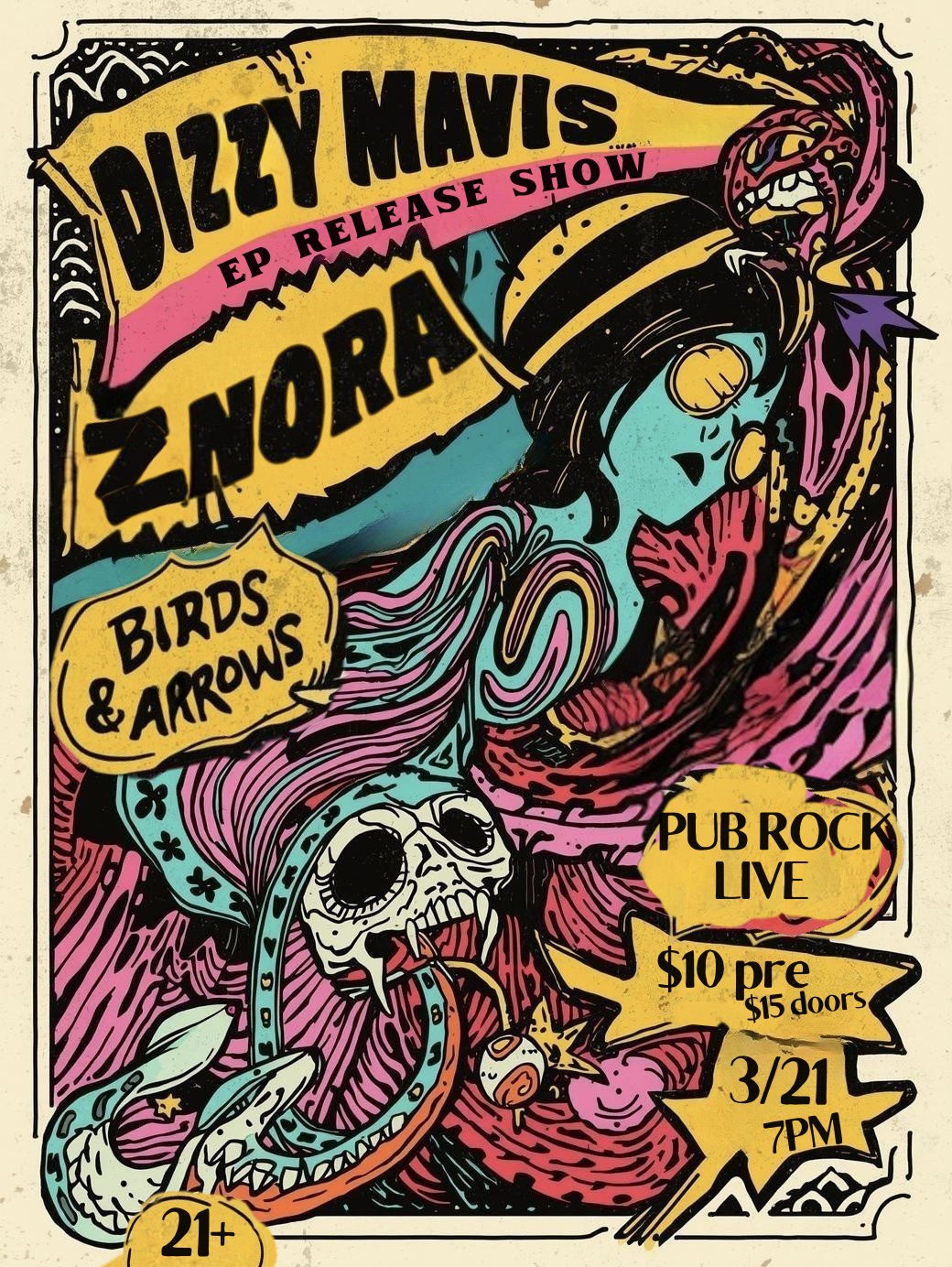 Dizzy Mavis - EP RELEASE SHOW