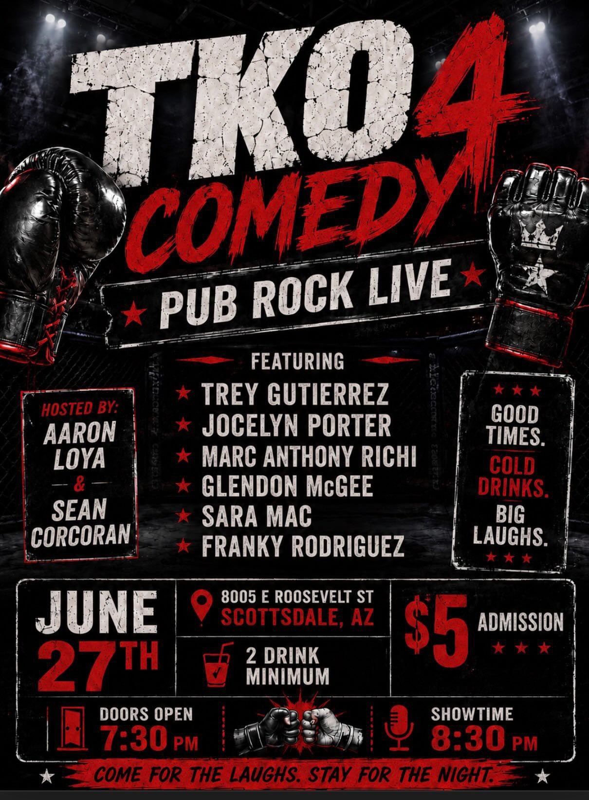 Upcoming Events — Pub Rock