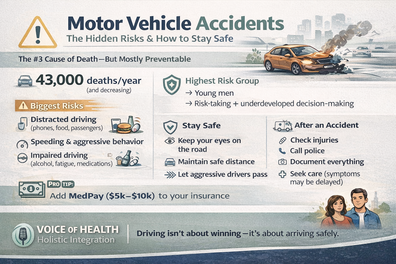 Motor Vehicle Accidents: The Hidden Risks &amp; How to Stay Safe