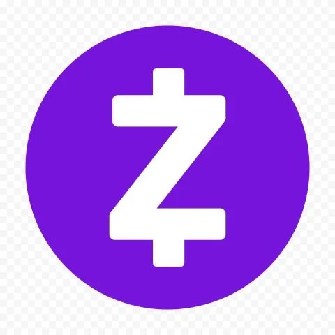 Purple circle with a white Z inside.