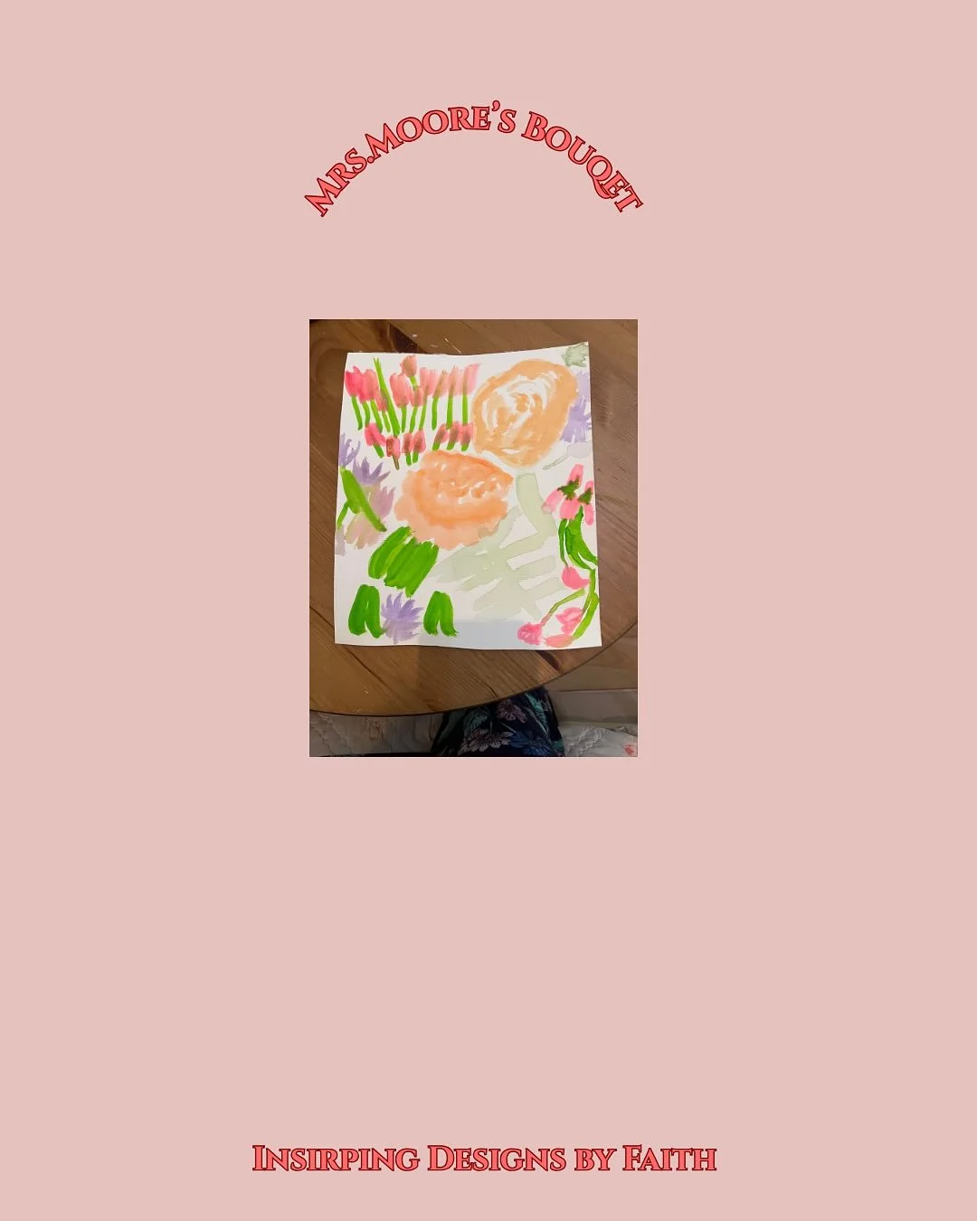 Mrs. Moore&rsquo;s Bouquet 💐💍 

Medium: Watercolor 

Dimensions: 8 in x 10 in 

Colors used: Dark green, sap green, light orange, dark orange, light purple, dark purple. 

Insirping Designs by Faith 💍💍 💐💐💐

#customwatercolorbridalbouquet