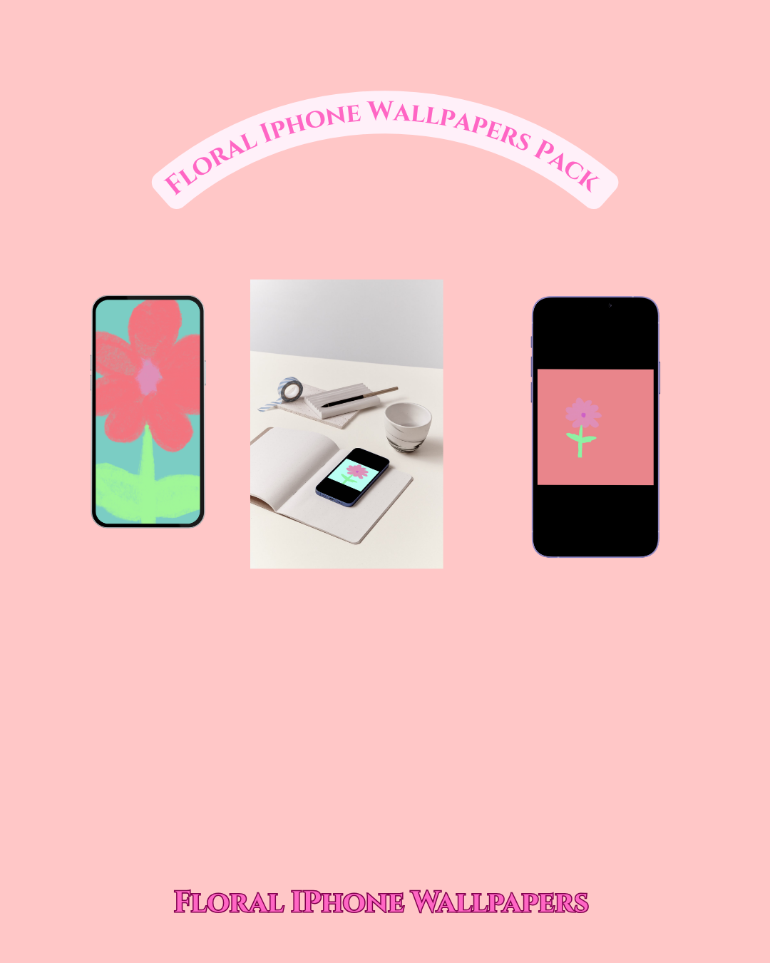 Floral iPhone Wallpapers Pack