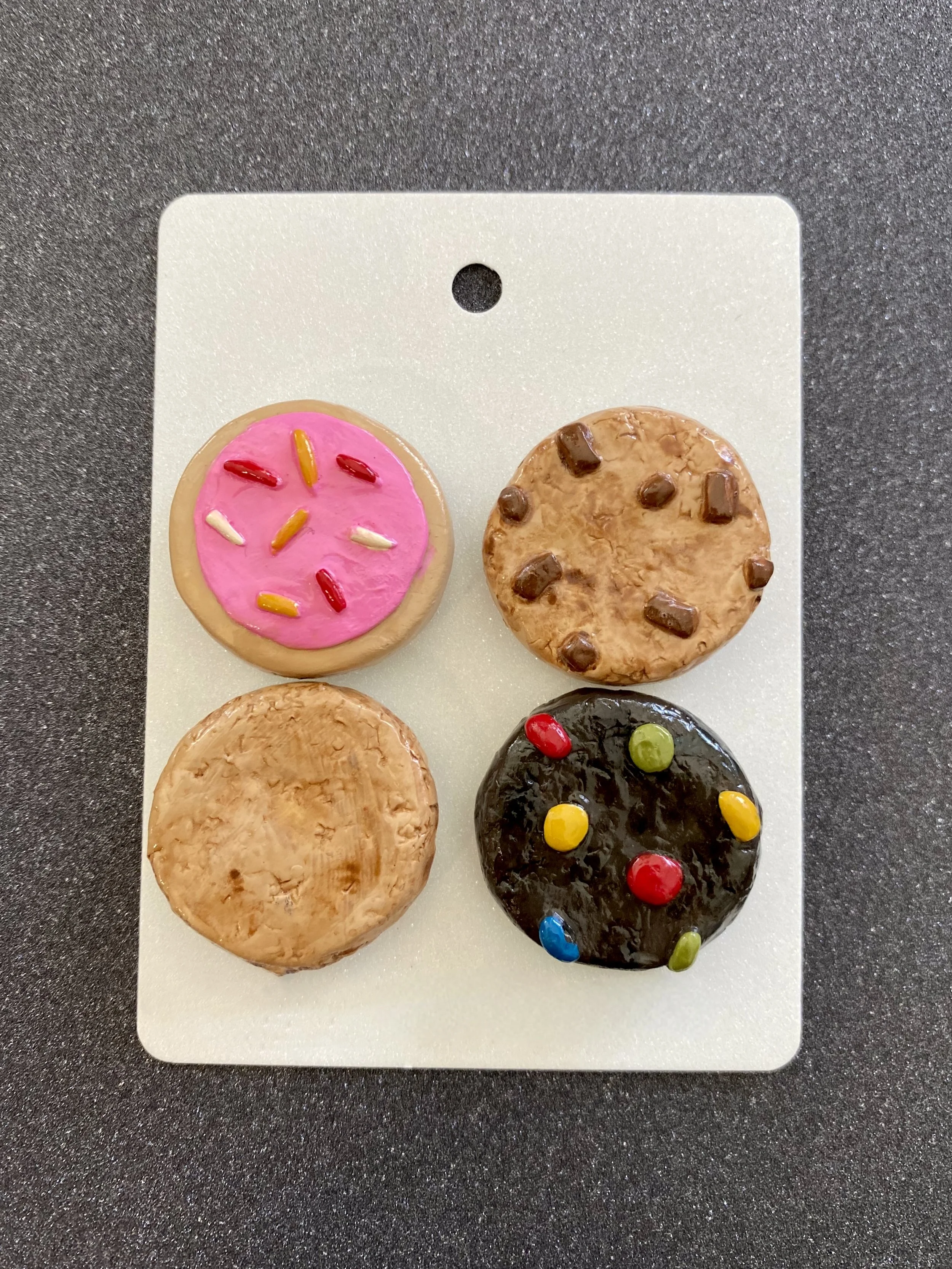 Handmade Cookie Magnet Set (Set of 4)
