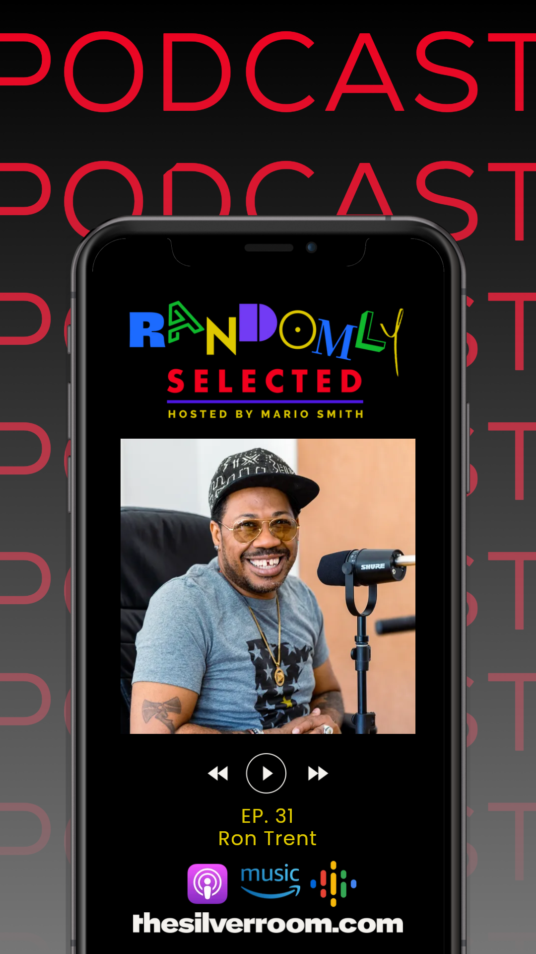 Randomly Selected Podcast Logo Promo designed by Angie Star Studios.png