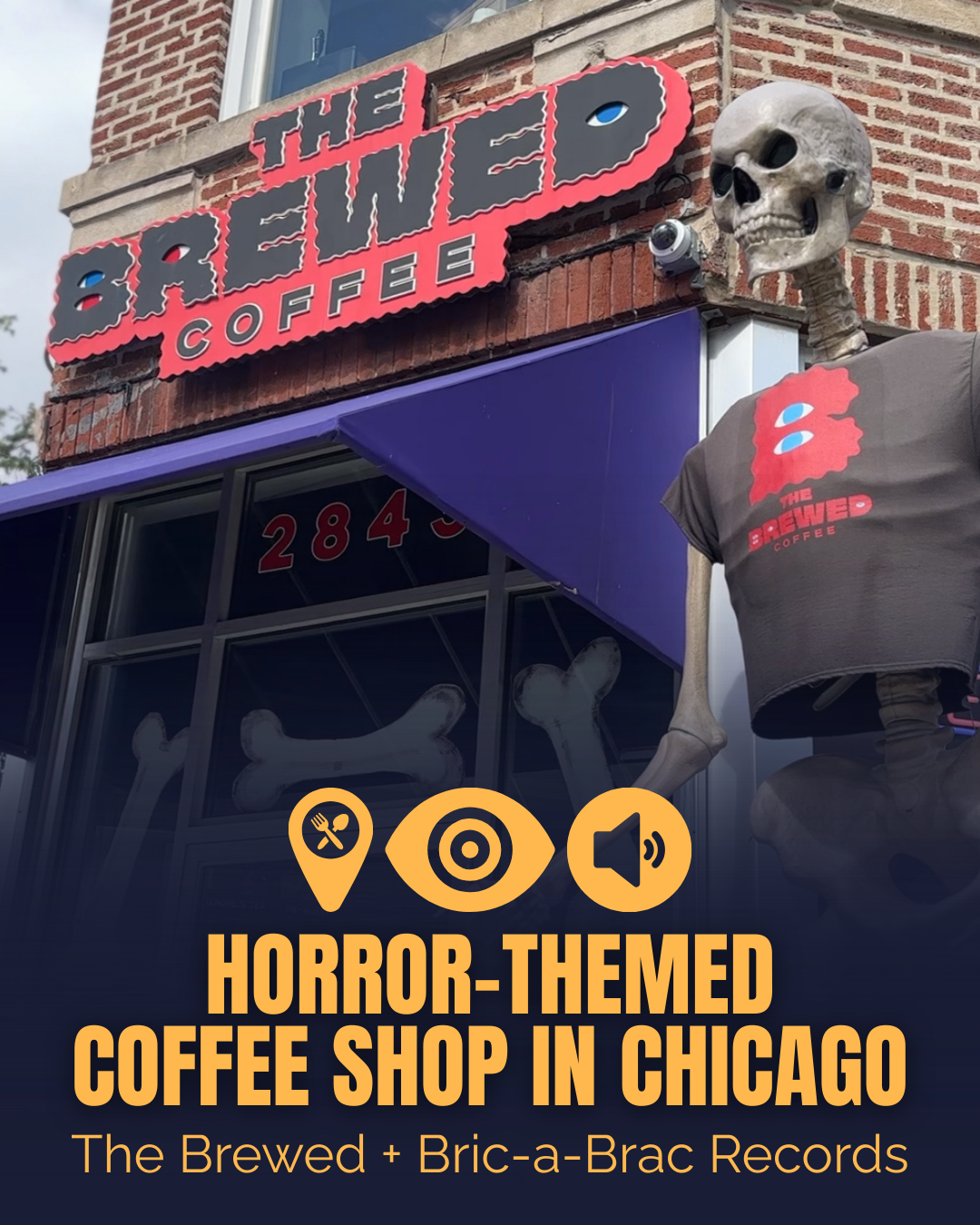 Coffee, Vinyl &amp; Nostalgia: A Day at The Brewed (Avondale, Chicago)