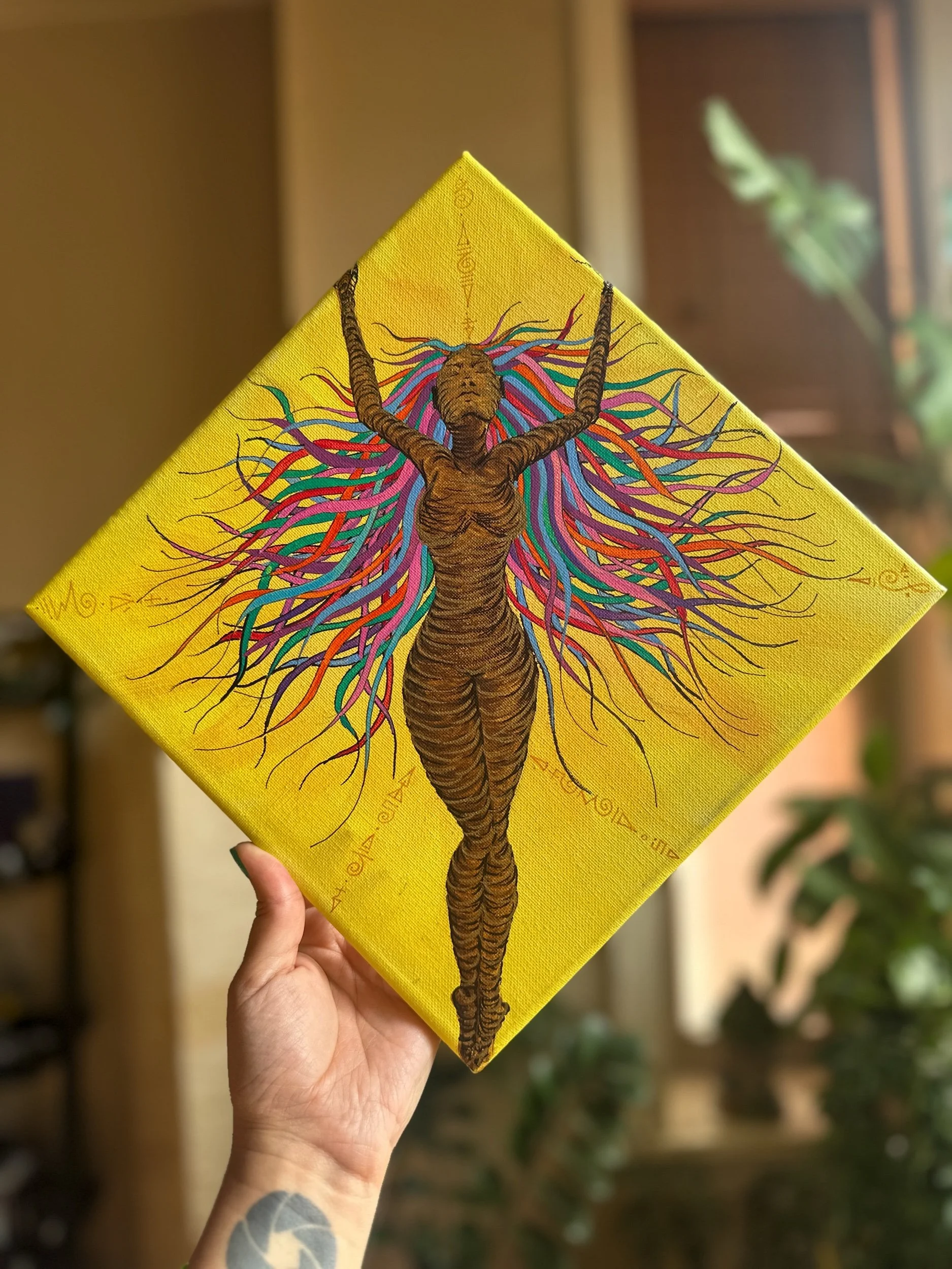 The Return (Original Acrylic Painting on Canvas)