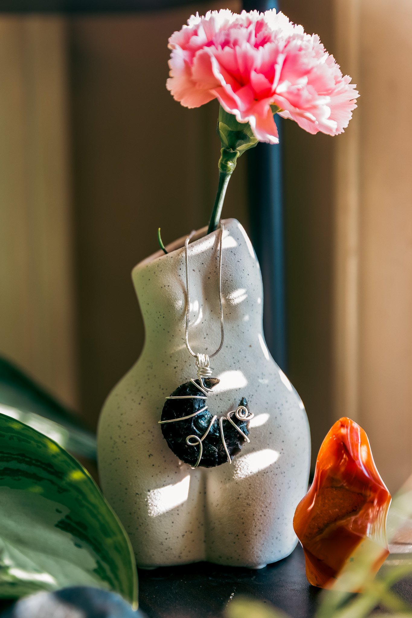 Obsidian Necklace-Angie Star Jewelry-2.jpg