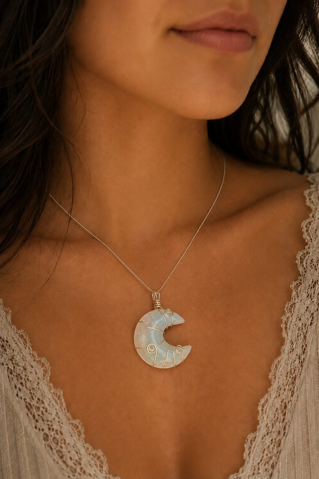 Closeup of Woman wearing Opalite Necklace.png