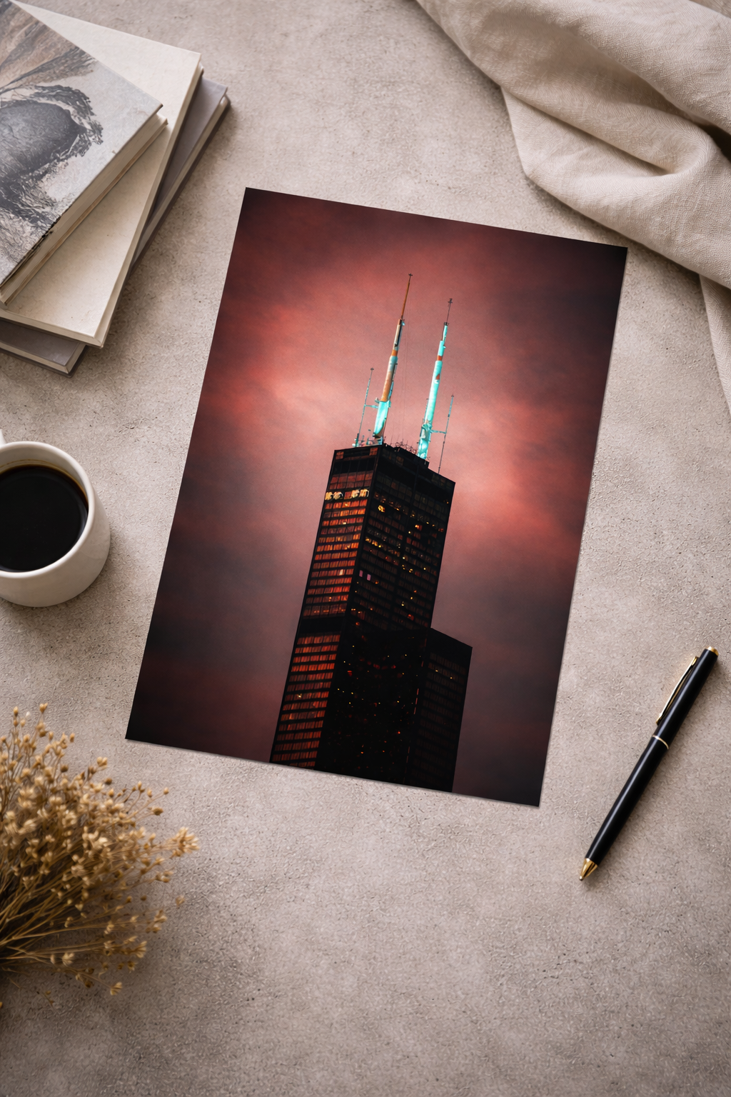 Chicago Crown - Flat lay table Mockup.png