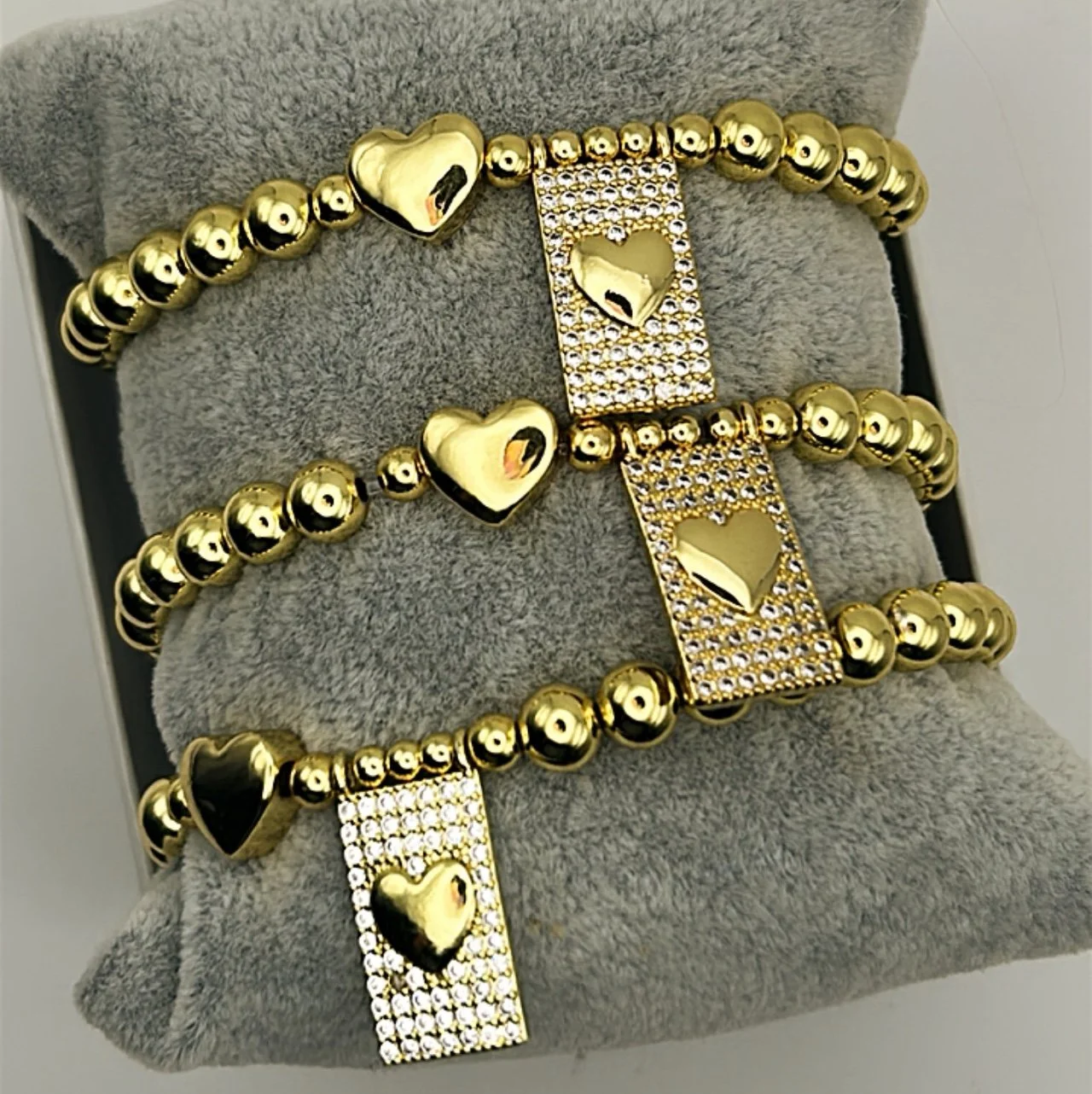 HEART GOLD SET $ 30.00