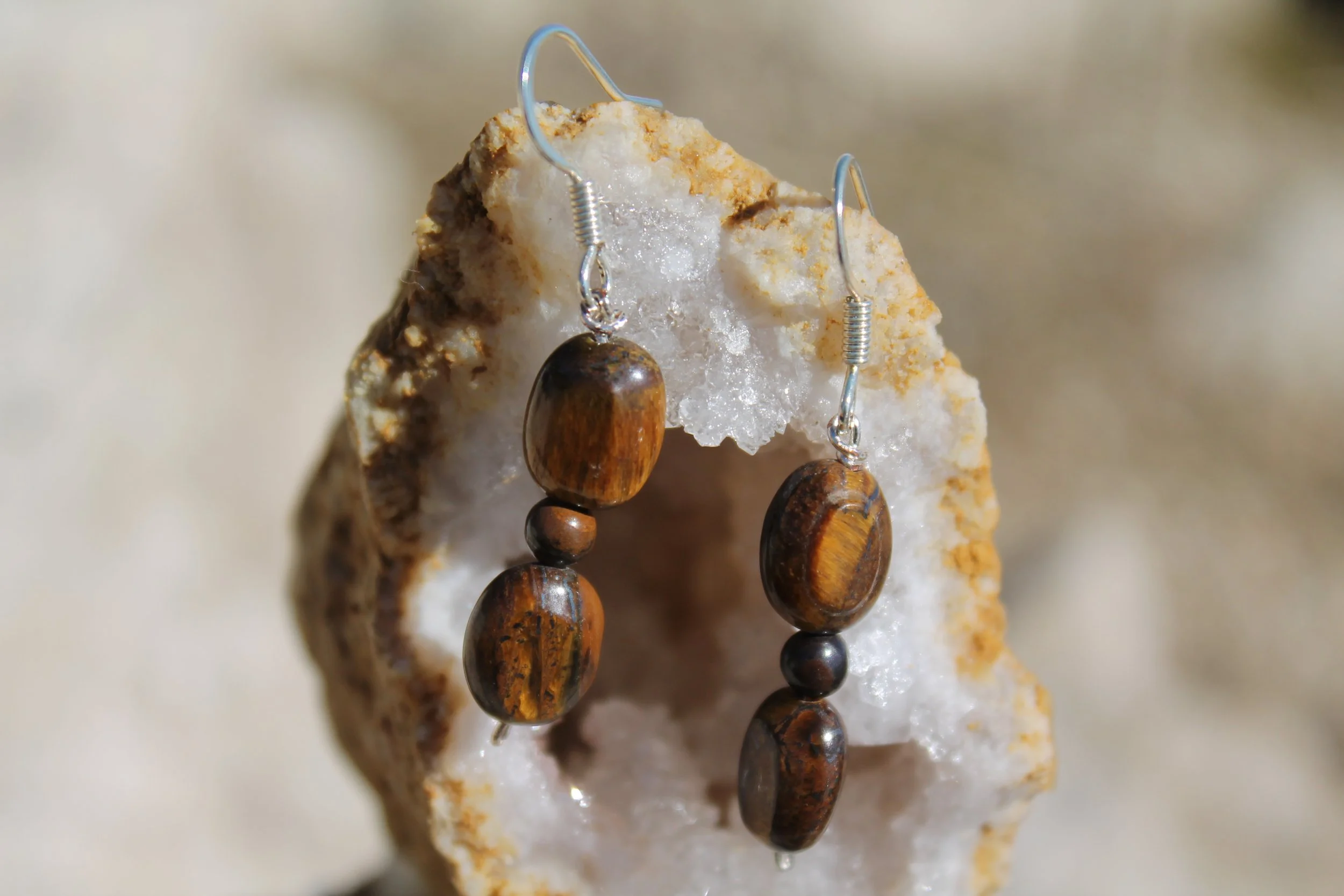 Tiger’s Eye Earrings