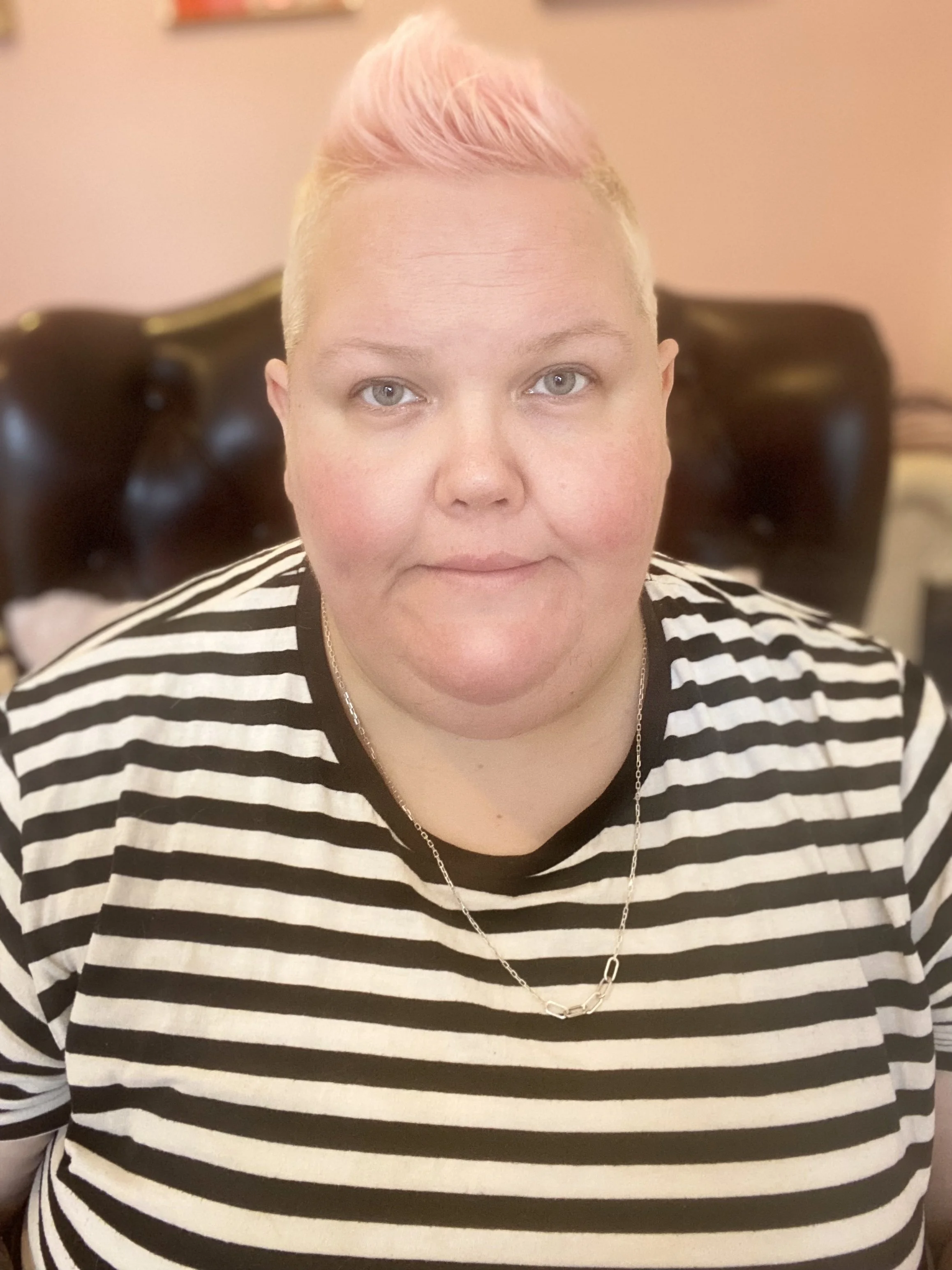 The face of Jasper Peach.