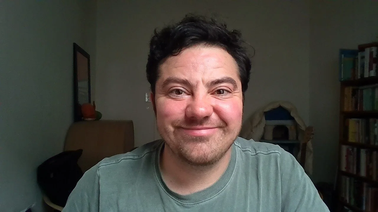 The smiling face of Sam Elkin.