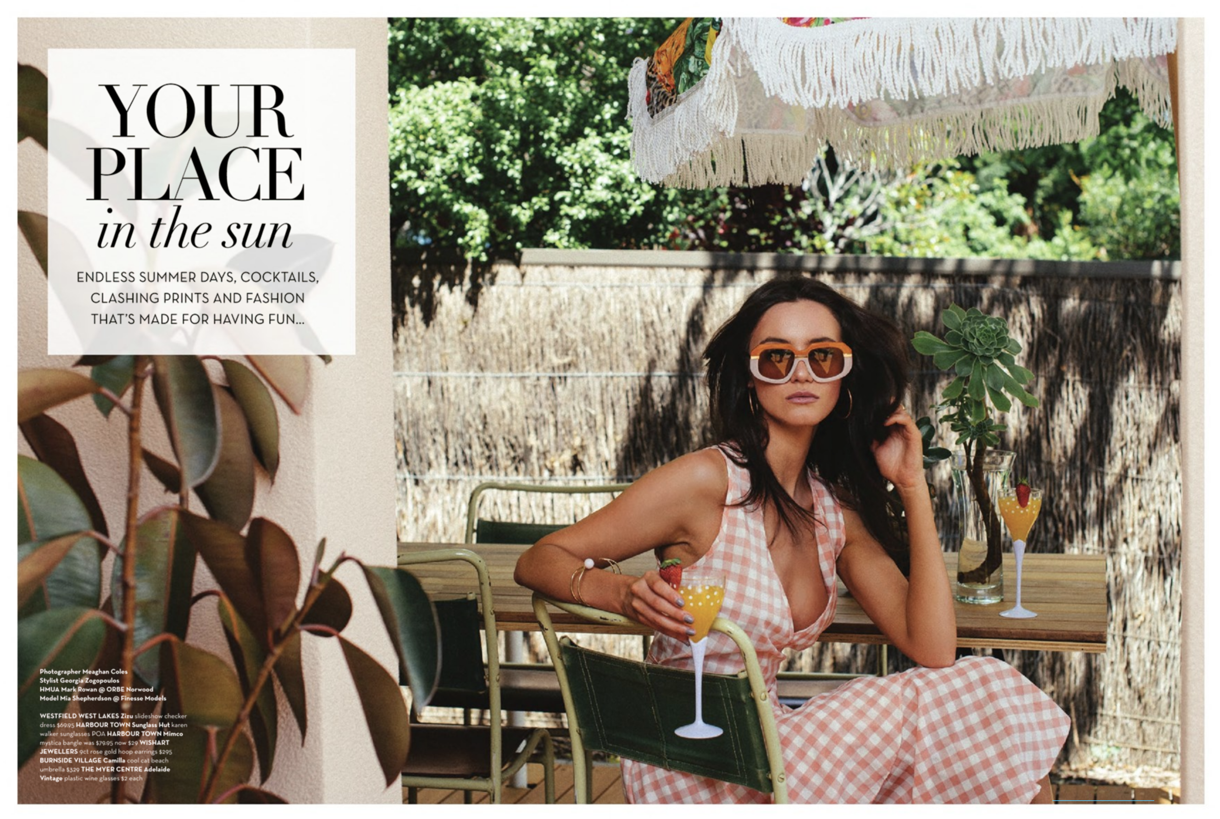 Editorial // South Australian Style Magazine // Summer
