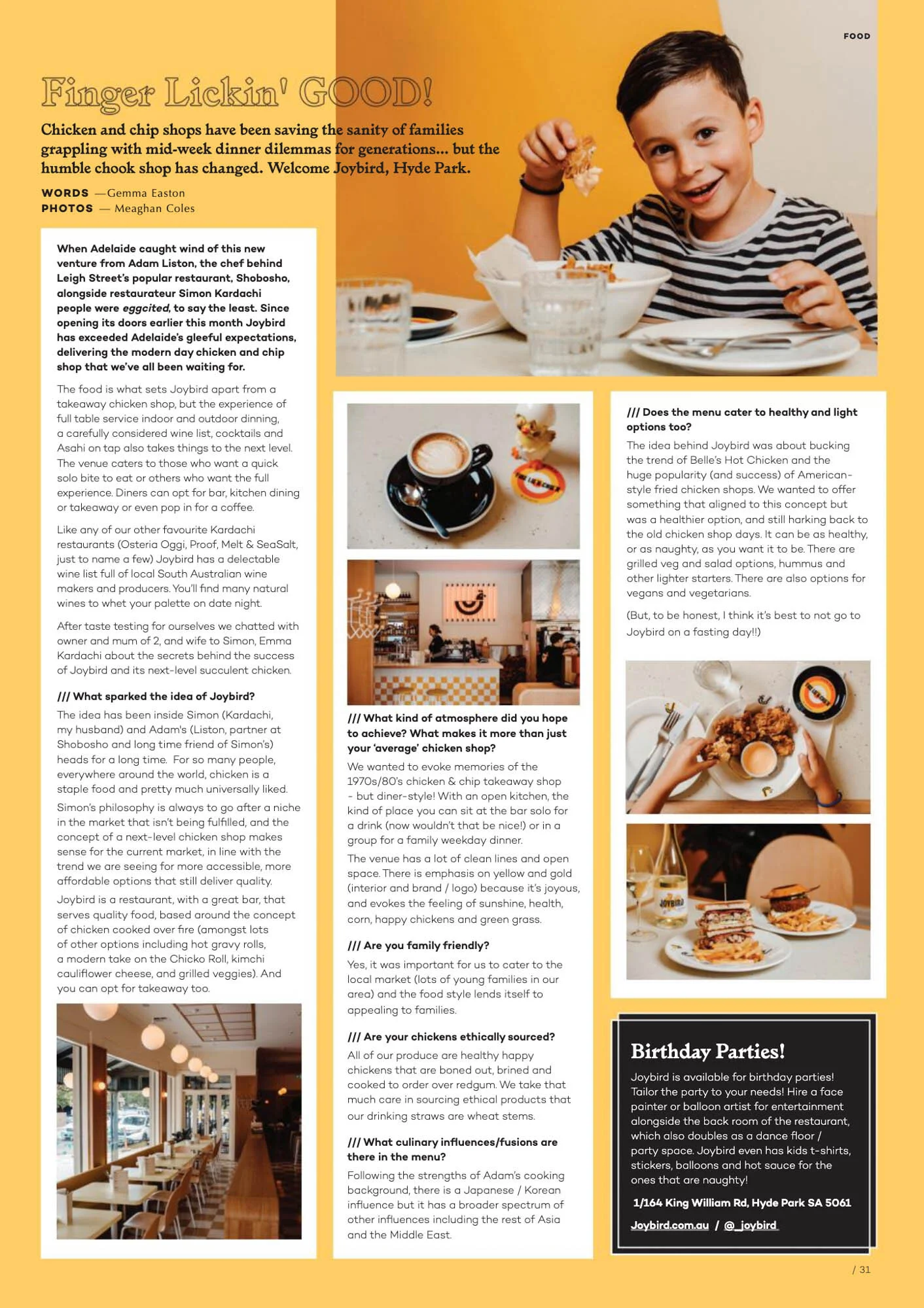 Kiddo Mag / Issue 12 – Joy Bird