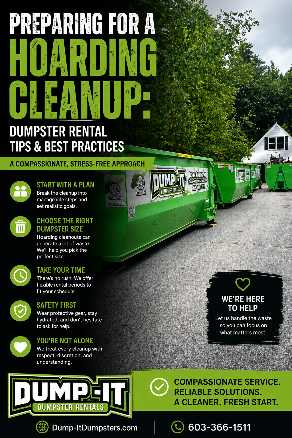 Preparing for a Hoarding Cleanup: Dumpster Rental Tips and Best Practices