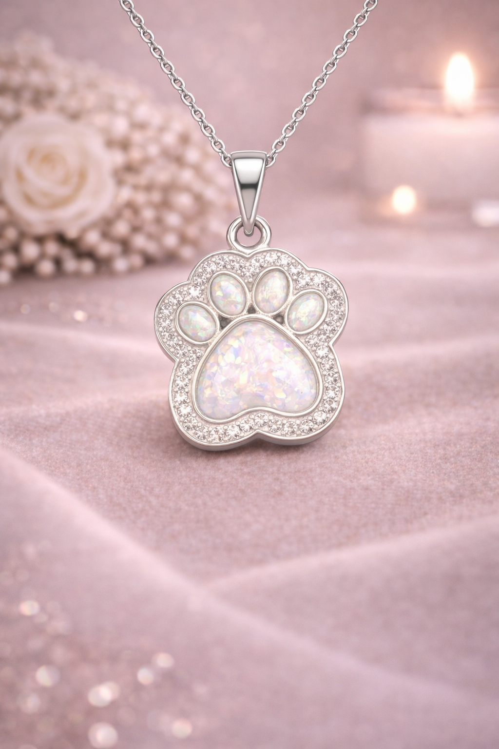 Halo - Paw Memorial Necklace