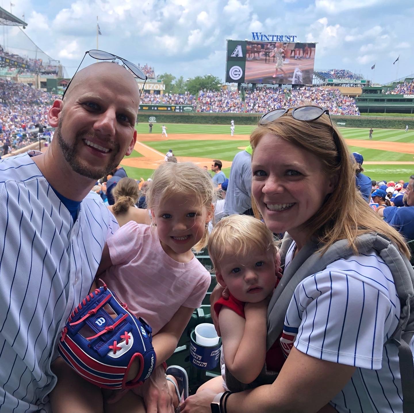 Saghy Family Pic at Wrigley Field.JPG