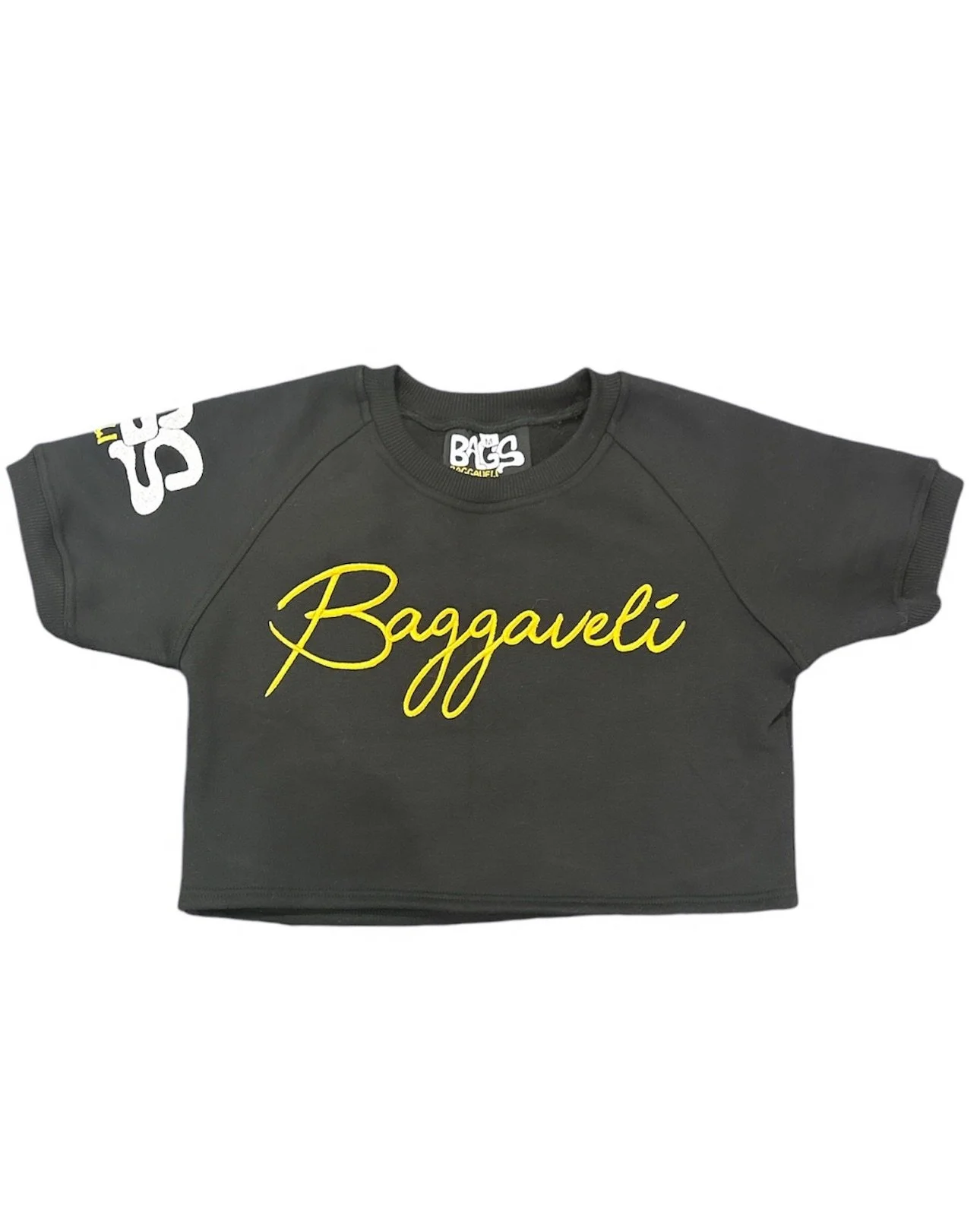 "@Bags_Baggaveli: Step into your power with our Black Shorts and T-shirt set featuring Gold Embroidery. 🖤✨ Made from thick 450 gsm cotton, just like your favorite tracksuit fabric, this ensemble is designed for women who are all in on their dre
