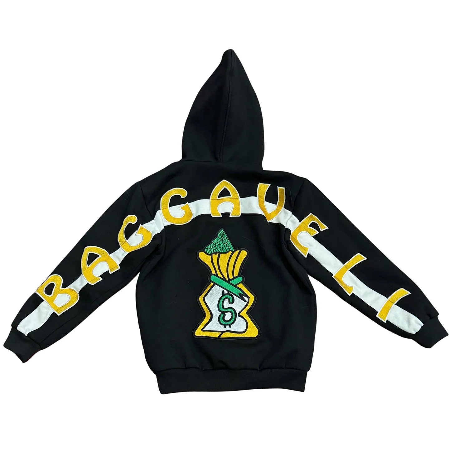 Baggageli Full-Zip Black Tracksuit with Built-In Shystie Mask
Level up your streetwear game with this Full-Zip Black Tracksuit, a seamless blend of luxury, comfort, and functionality. Designed for those who demand style and practicality, this premium