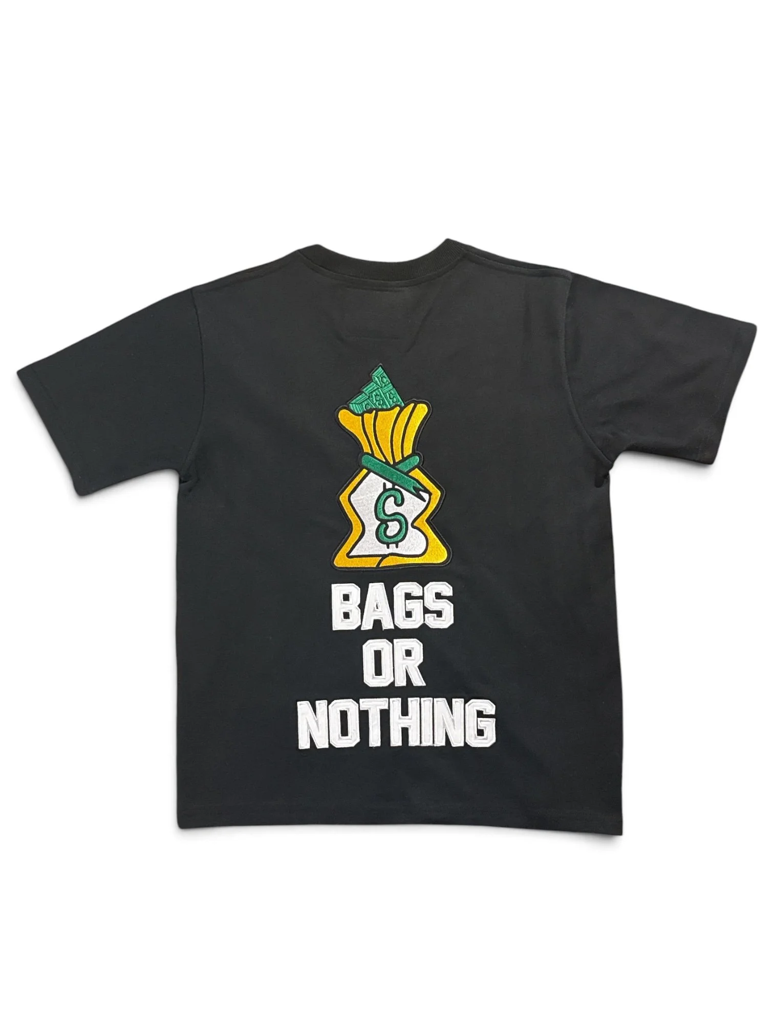 BAGS Baggaveli T-Shirt - Black / Gold - Bags Or Nothing