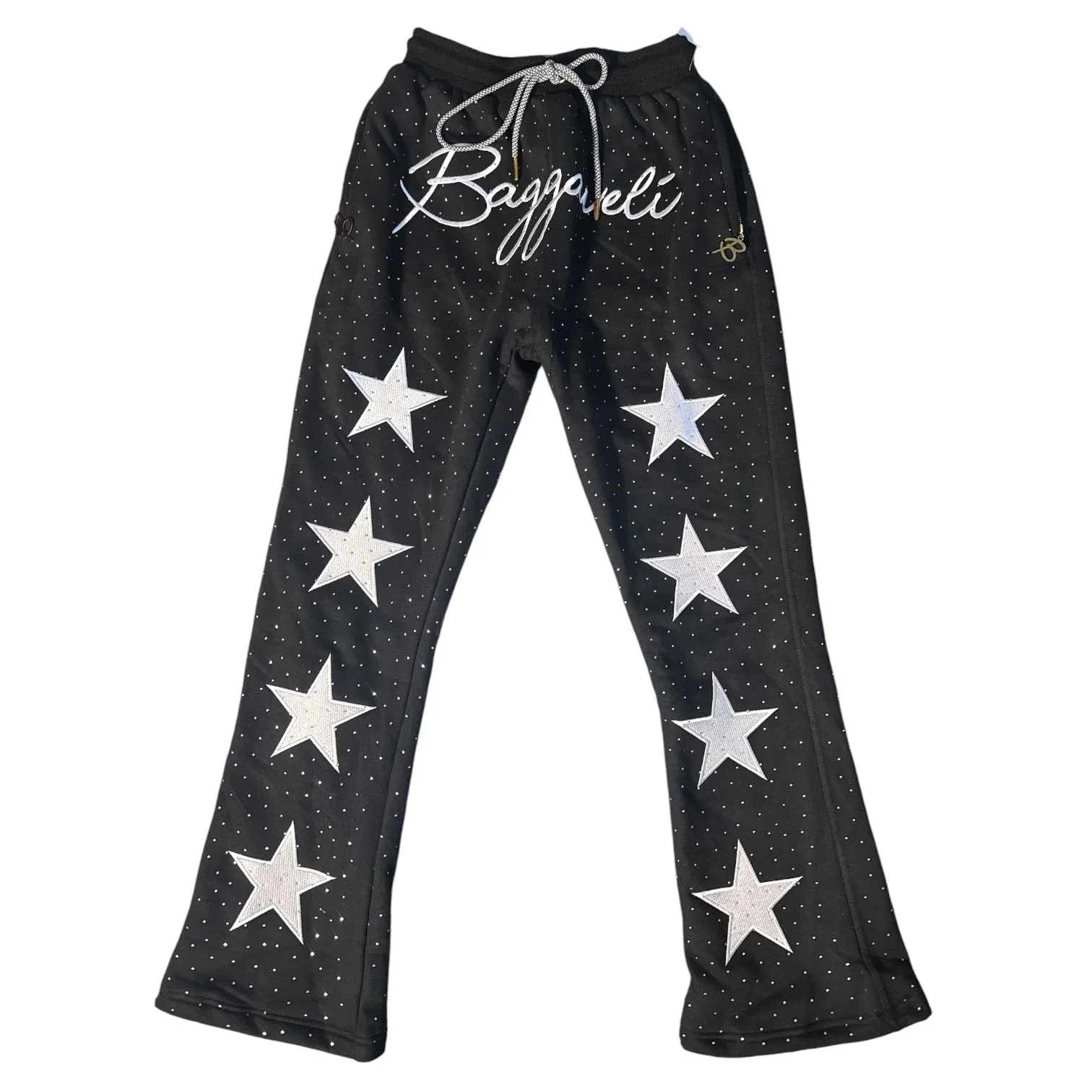 BAGS Baggaveli Rhinestone Star Sweatpants - Limited Edition