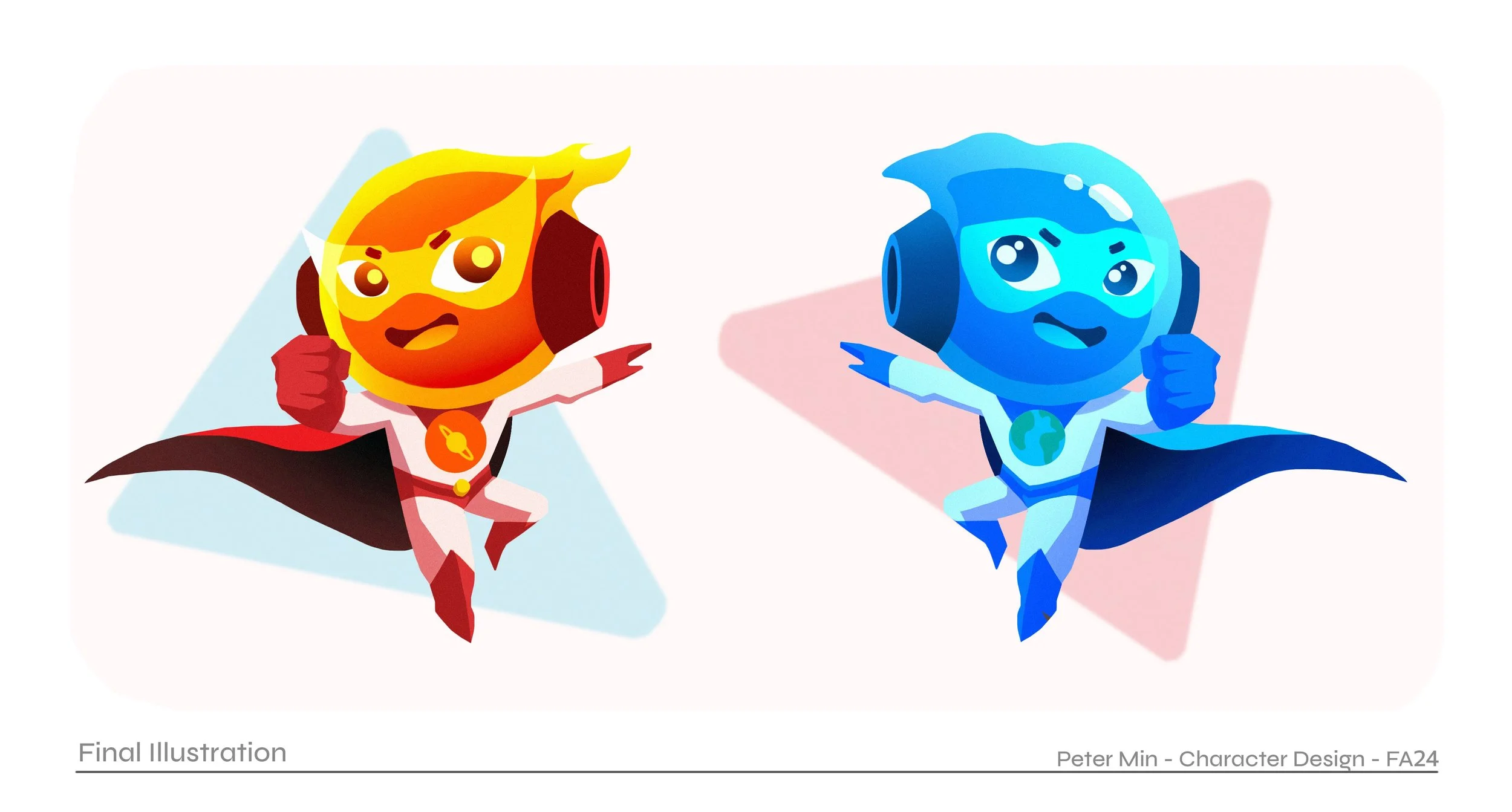 Kid's Superhero Design - Captain Element