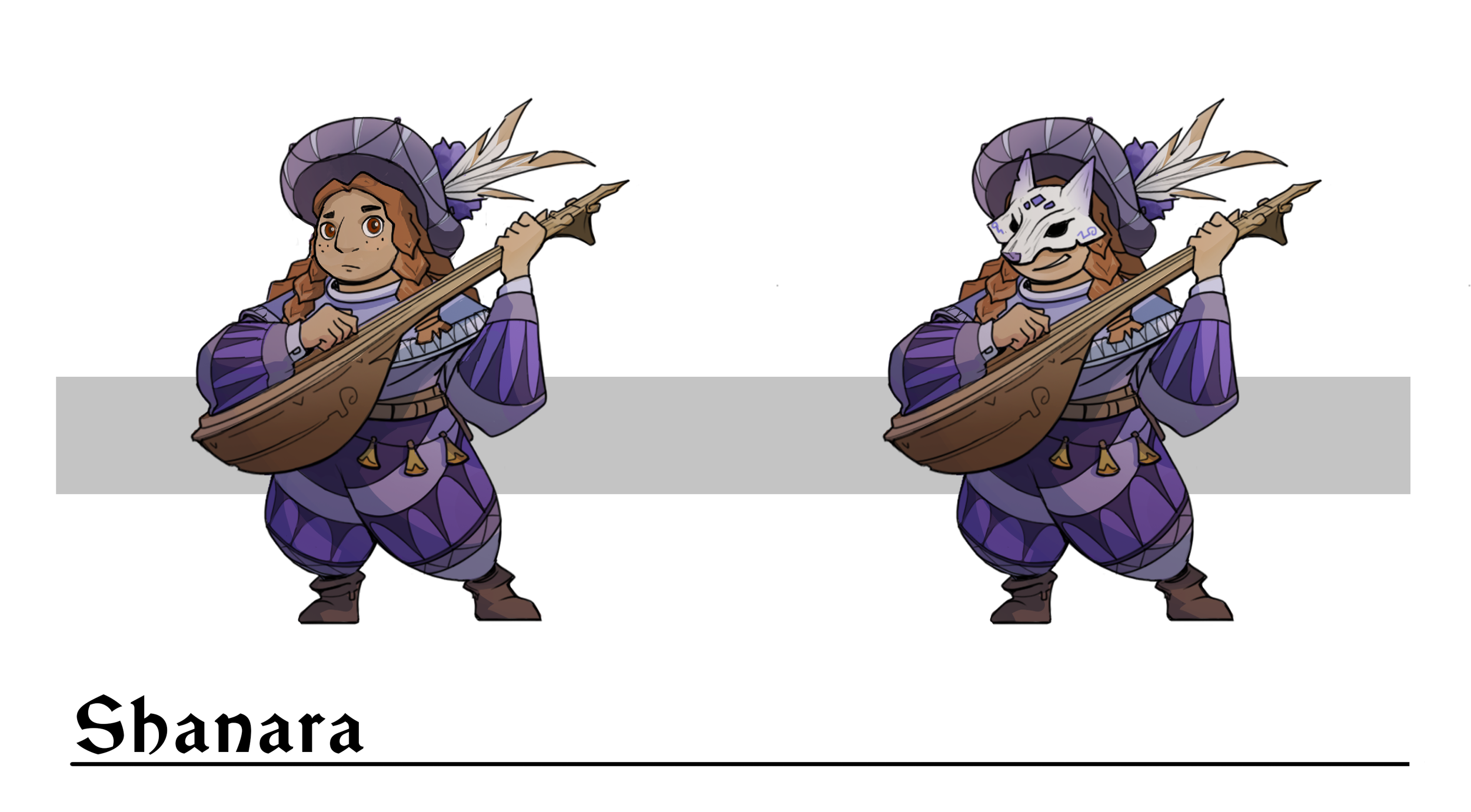 DND Character Design - Shanara
