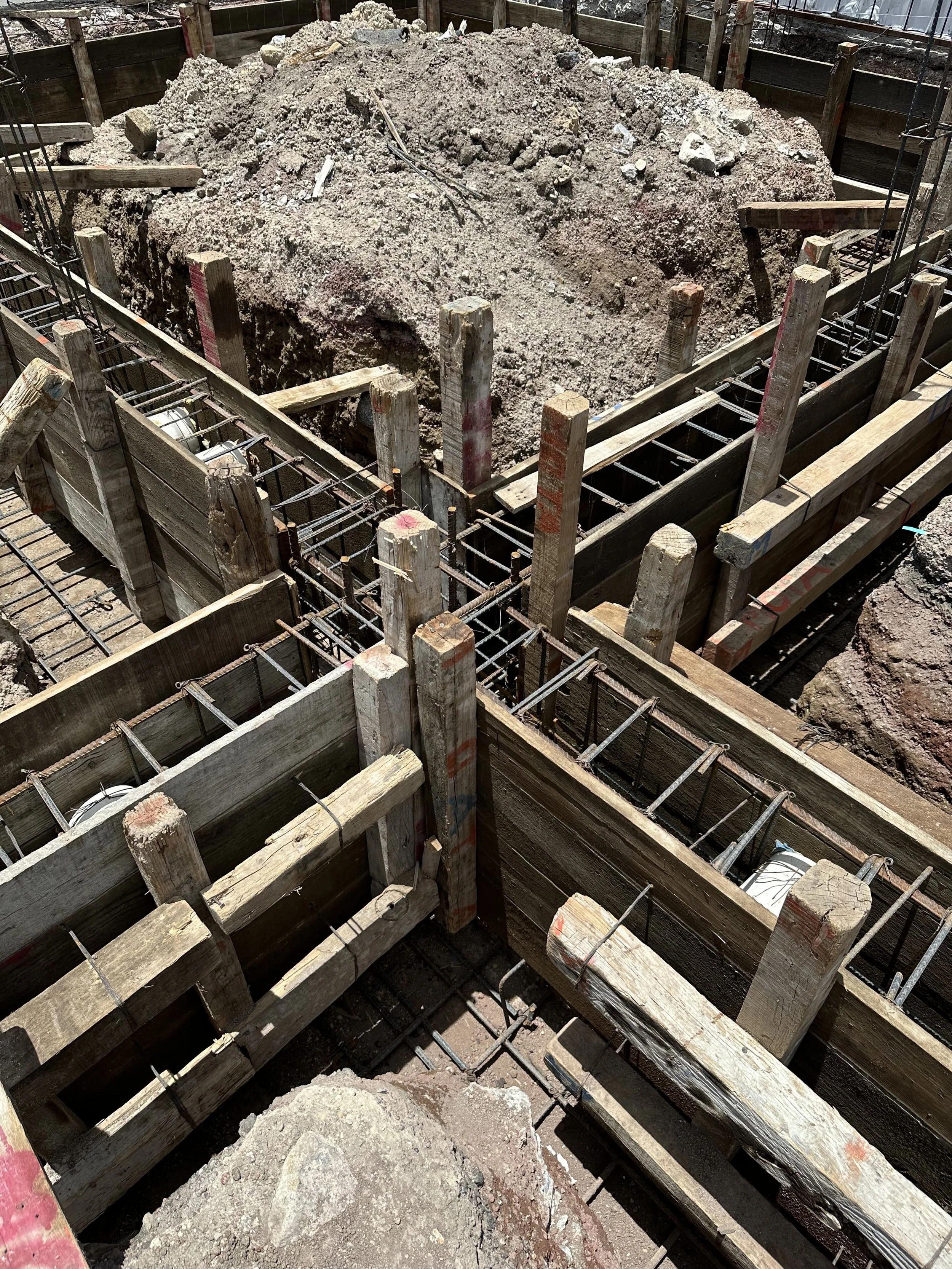 Proyecto estructural de cimentación en Chiconcuac - Texcoco