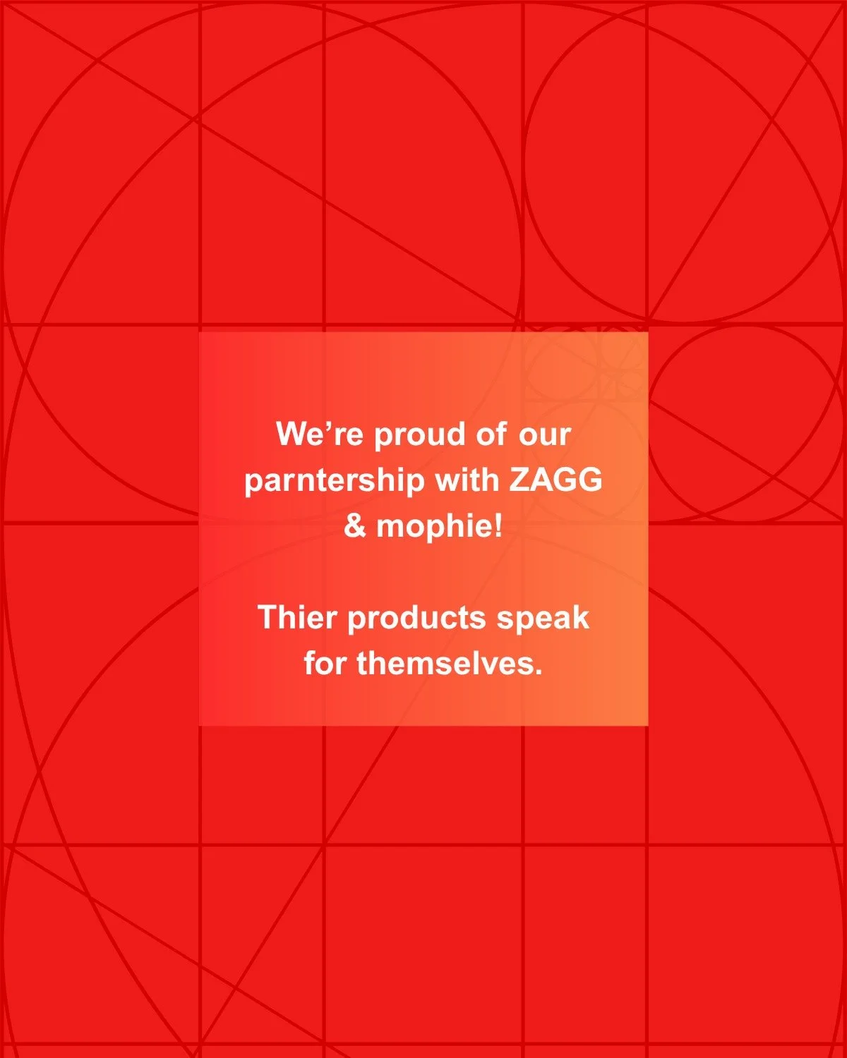 We love working with ZAGG &amp; mophie!