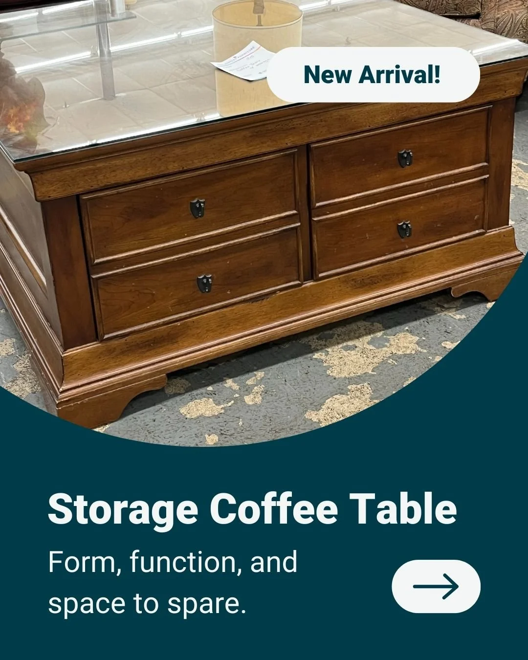 Fresh finds just hit the floor at Jubilee Furniture. ✨

From statement pieces to everyday storage, our new arrivals are full of one-of-a-kind furniture at thrift prices.

Stop by Jubilee Furniture in Carol Stream to browse what&rsquo;s new and suppor