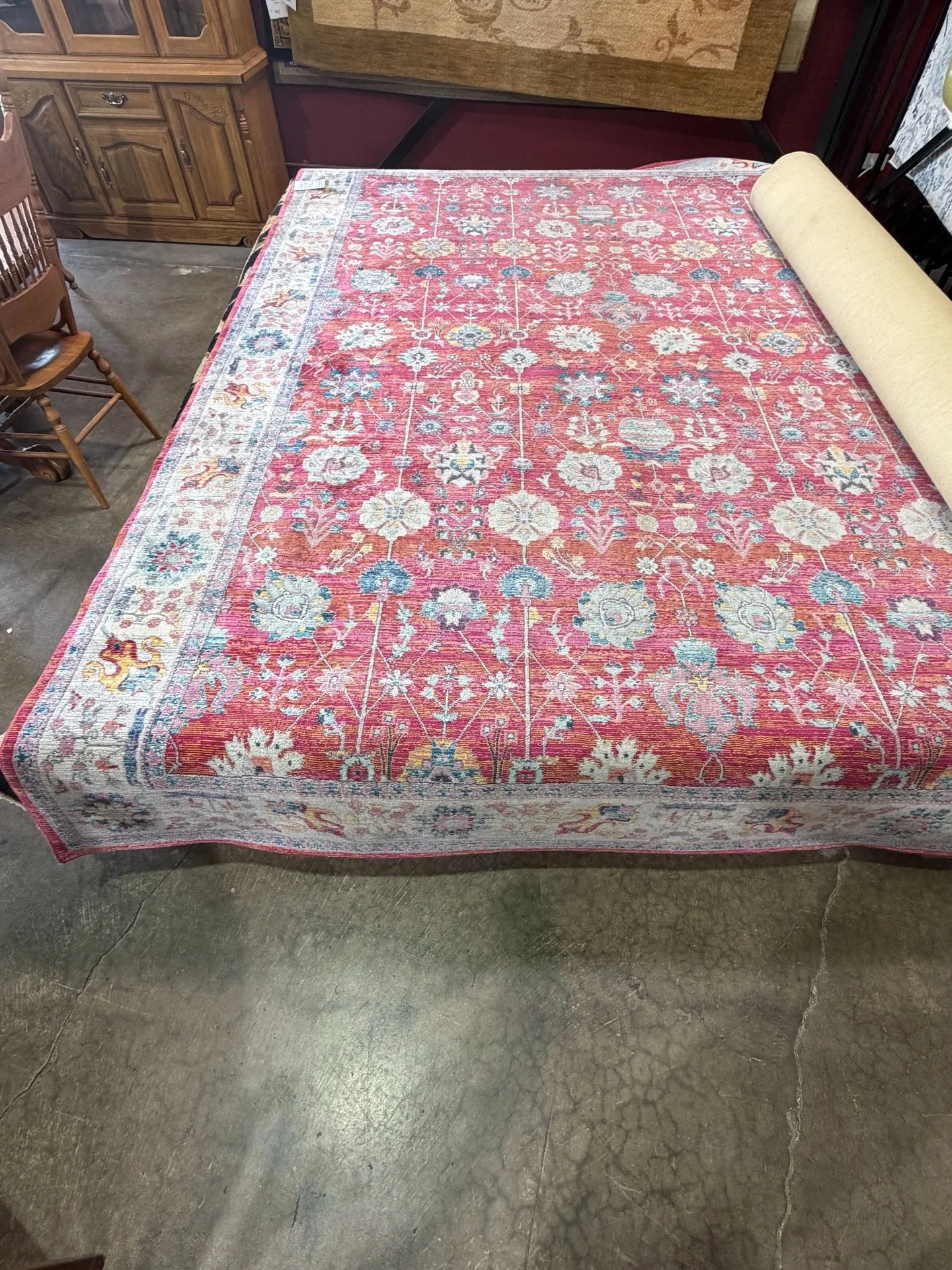 Last Tip Tuesday we talked about spotting quality rugs! Did you know we have tons to shop at our location? Find them near the dining room tables. Here are a few waiting for their next home. Come in this Wednesday and take a look!