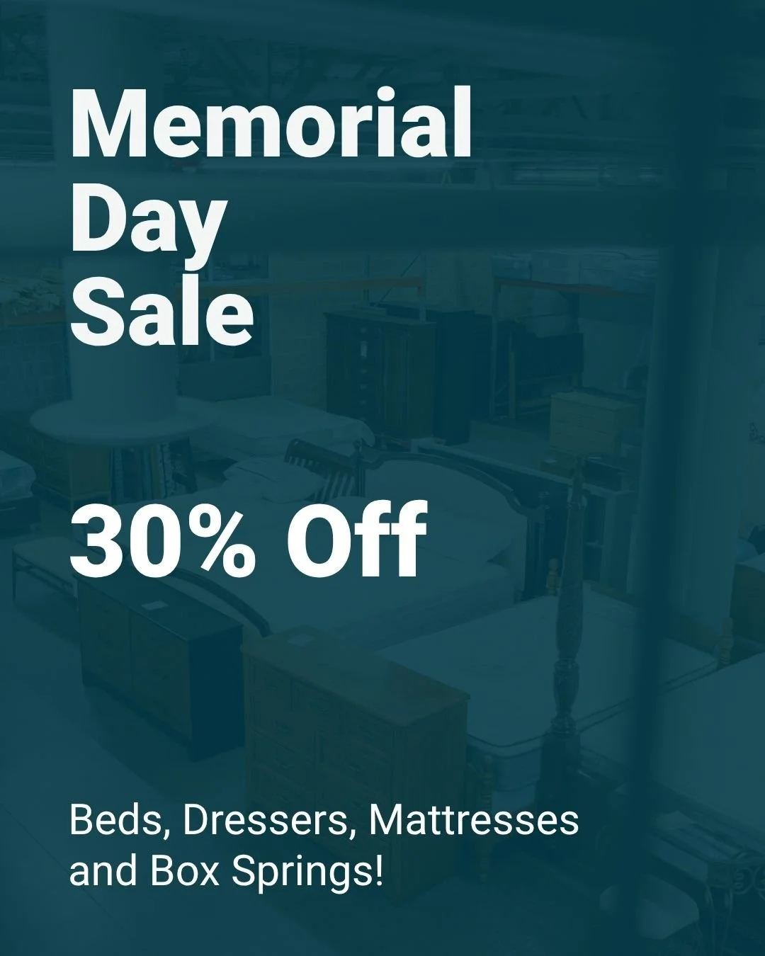 🇺🇸 Memorial Day Sale Starts Now 🇺🇸

Refresh your closet for the season with 30% OFF everything beds, dressers, mattresses and box springs! Now&rsquo;s the perfect time to update your bedroom at even better prices.

Every purchase helps support th