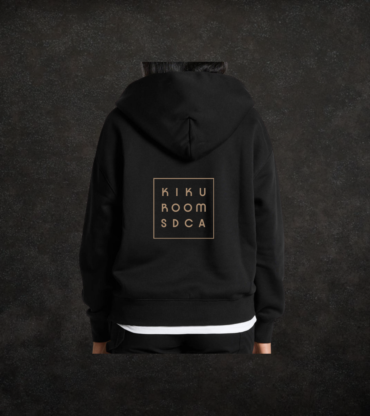 WOMENS RELAXED HALF ZIP HOODIE