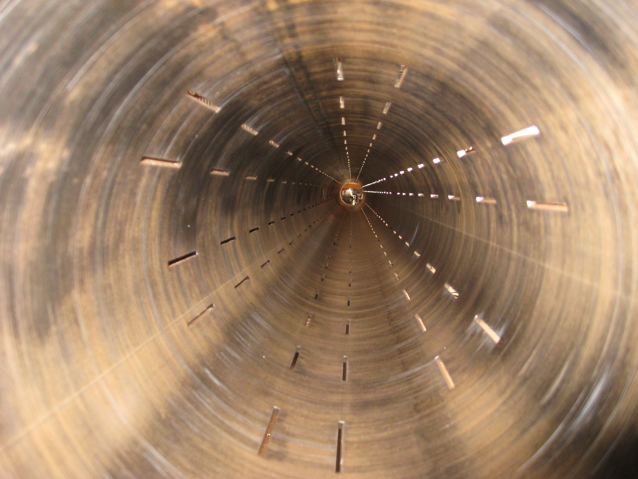 mill slotted perforated piping