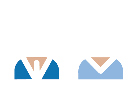 piping experts icon two profiles with headsets on