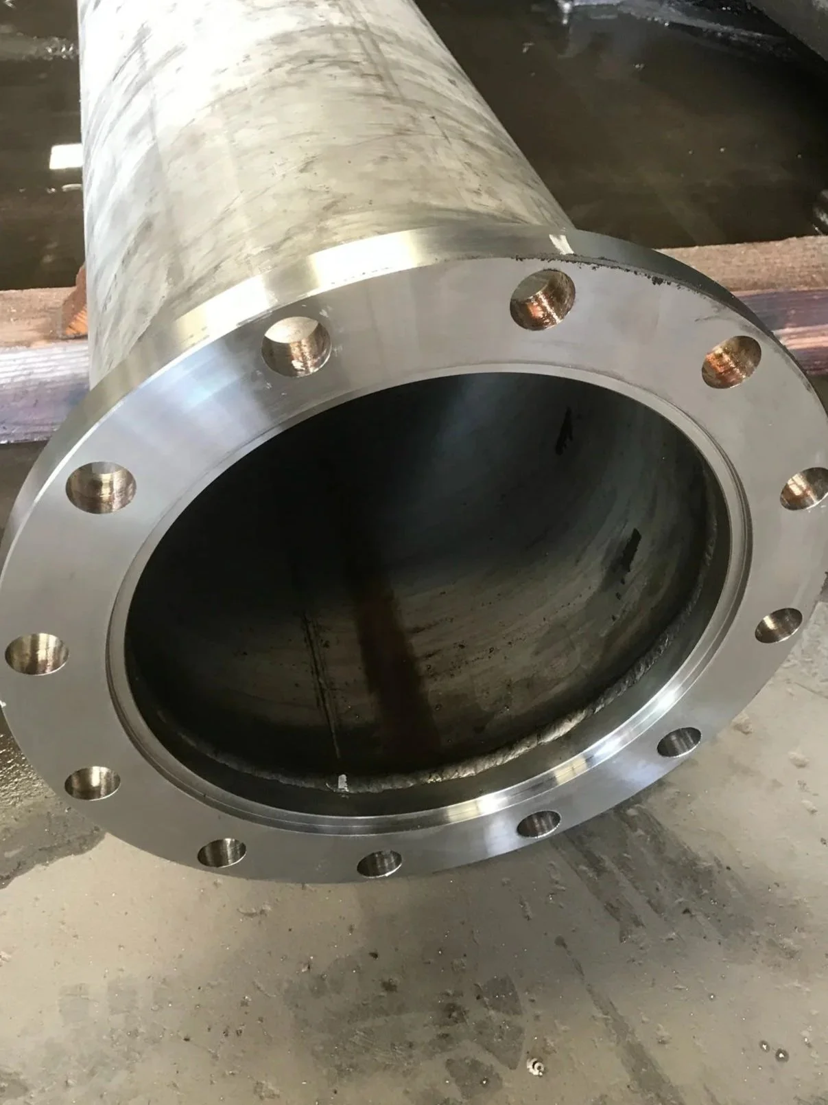 flanged column