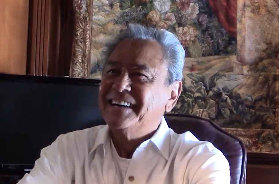 101 pipe founder Fidel J. Nabor smiling