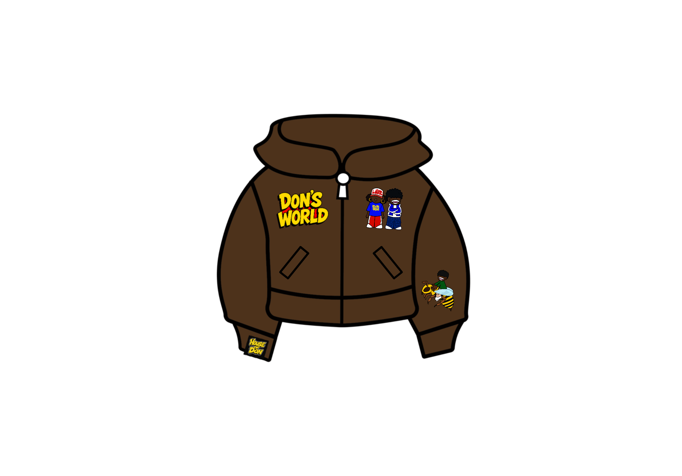 H.O.D Brown Fog Hoodie