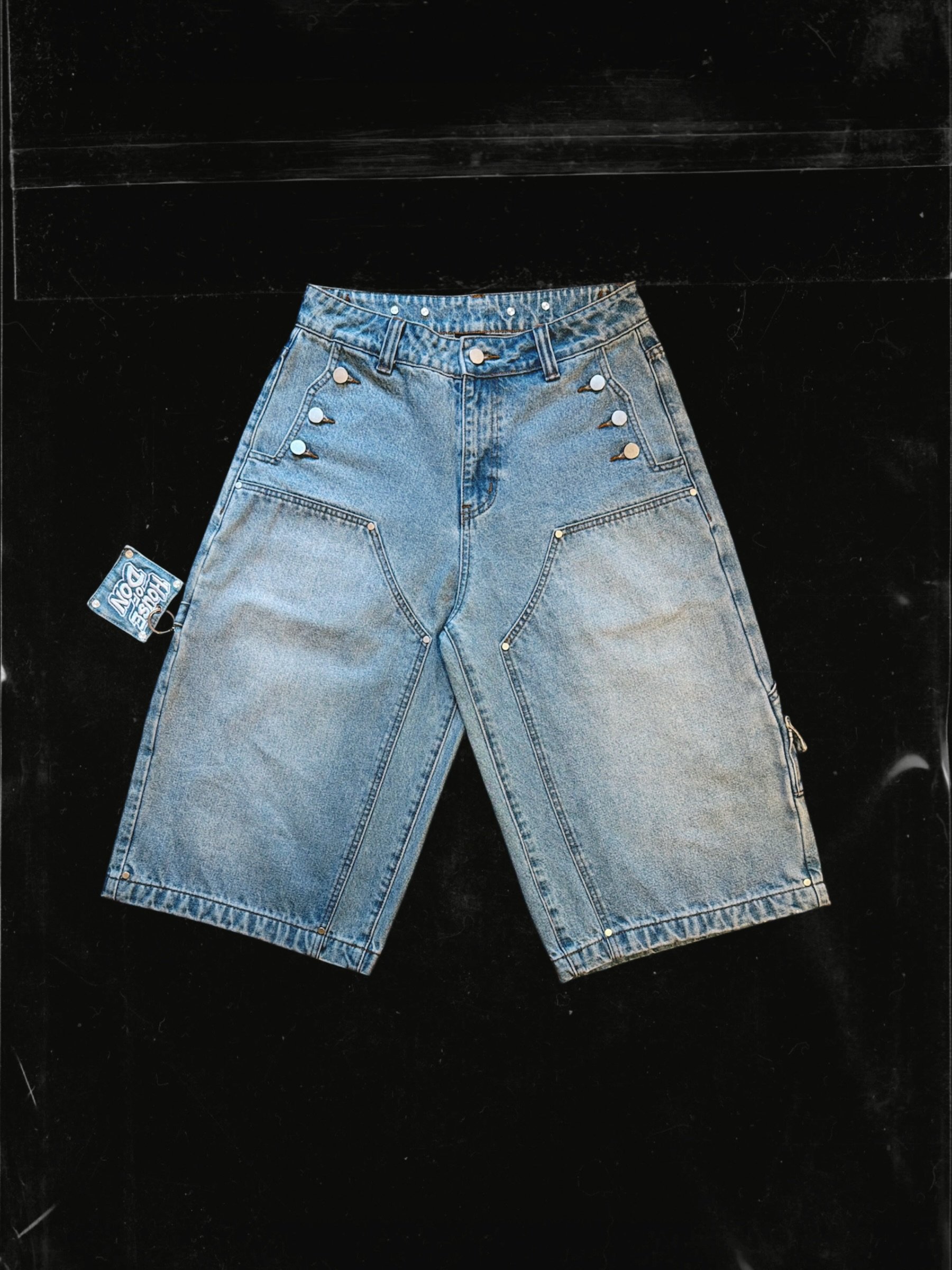 Sky Wash Denim Jorts