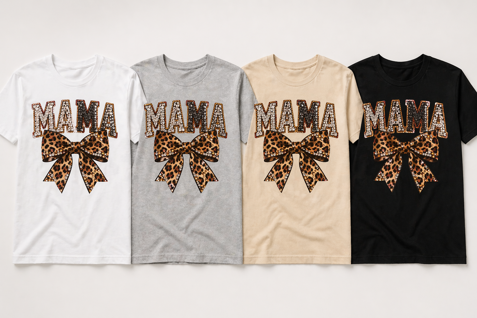 Mama shirt with bow